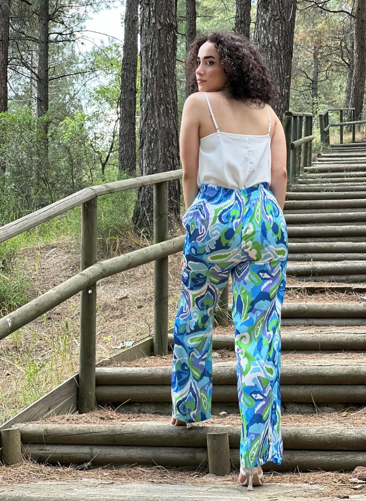 Zr Model ipek Saten Pantalon 