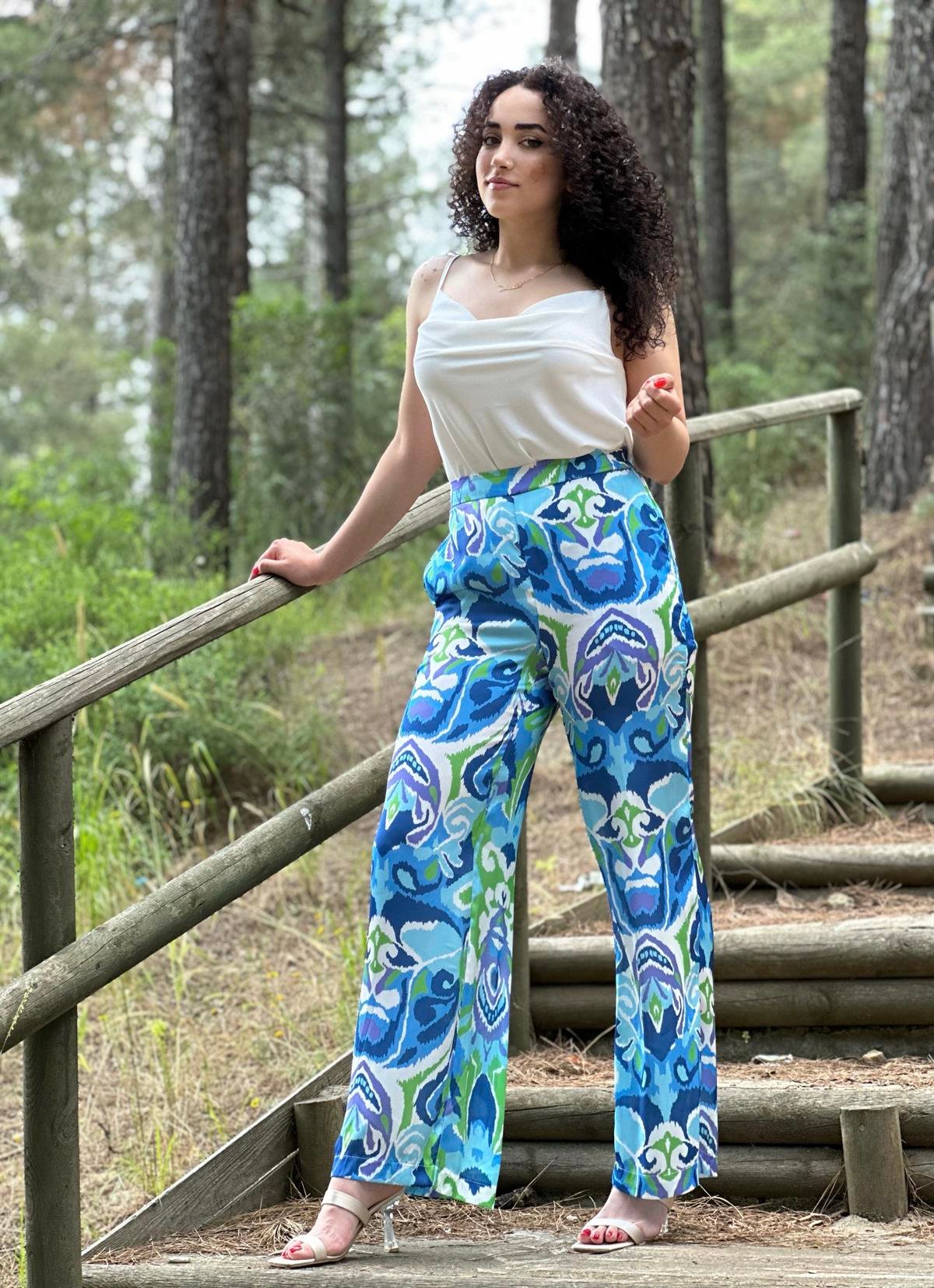 Zr Model ipek Saten Pantalon 