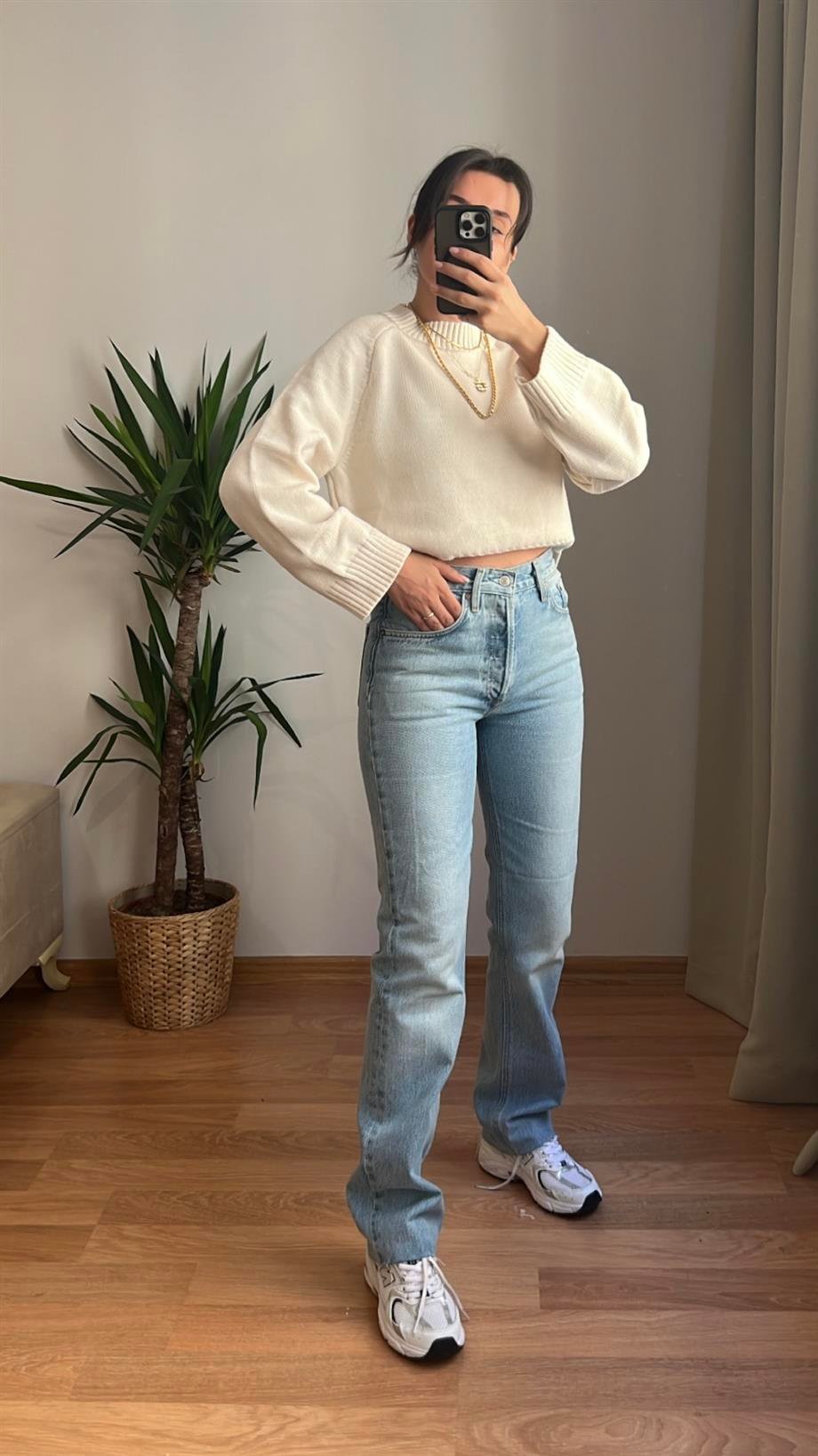 AGOL INDIGO STRAİGHT JEAN 