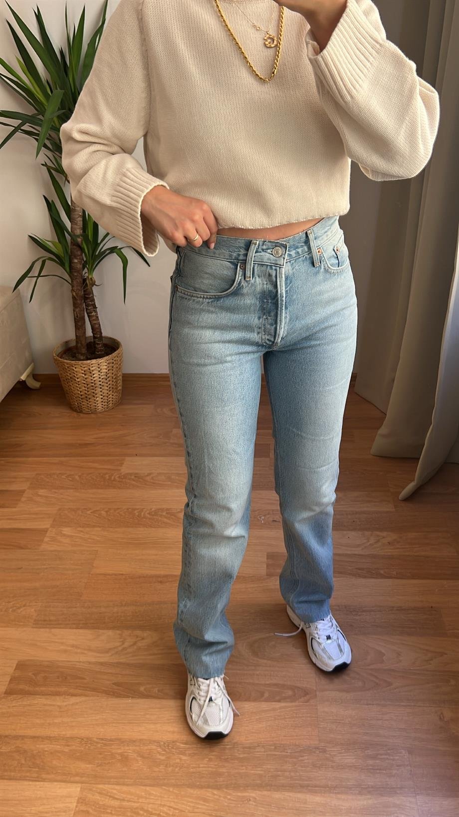 AGOL INDIGO STRAİGHT JEAN 