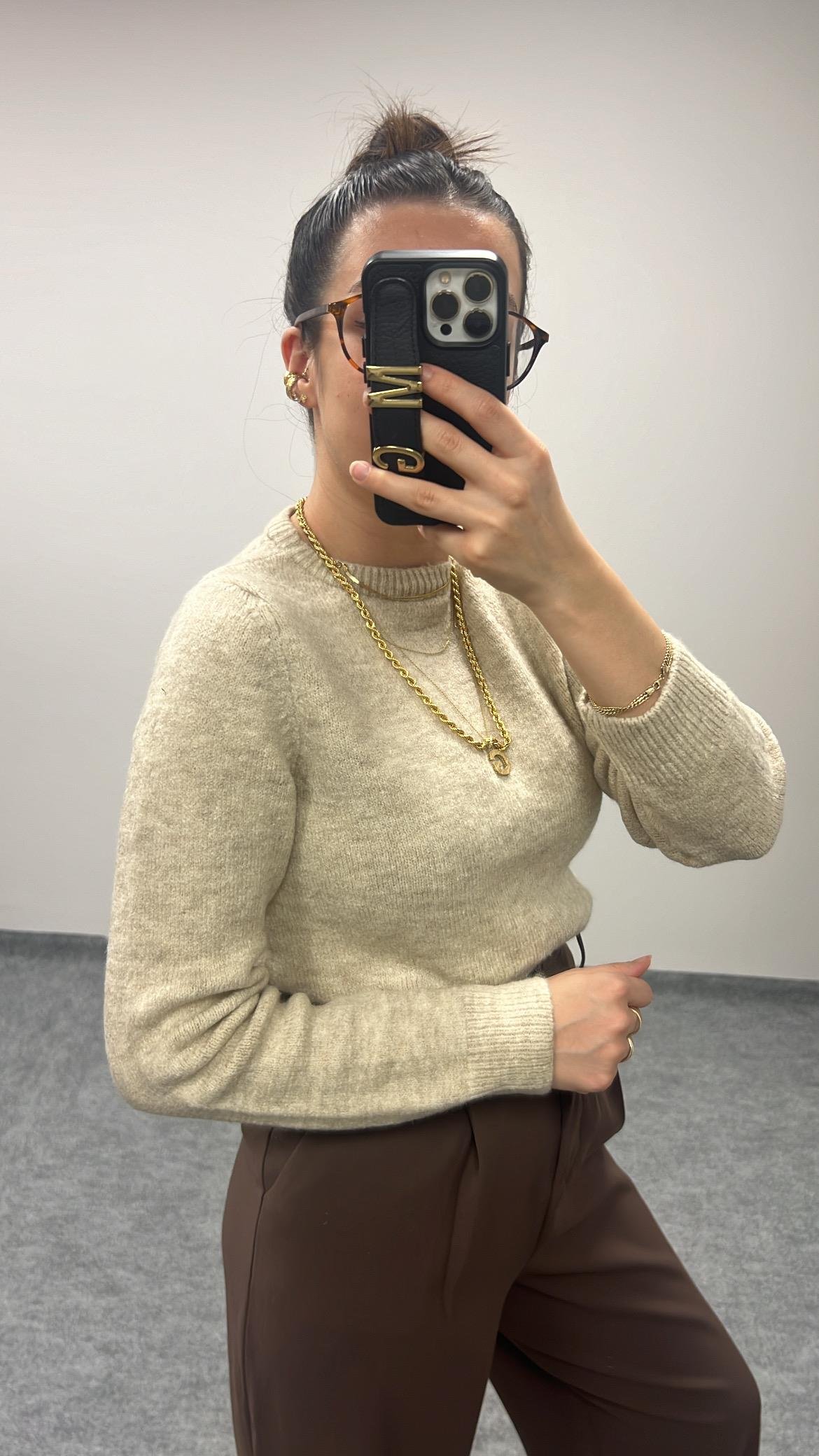 BASIC BEJ YÜNLÜ KAZAK