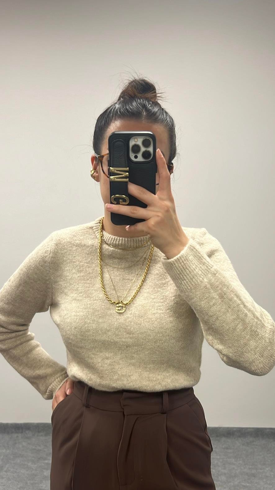 BASIC BEJ YÜNLÜ KAZAK