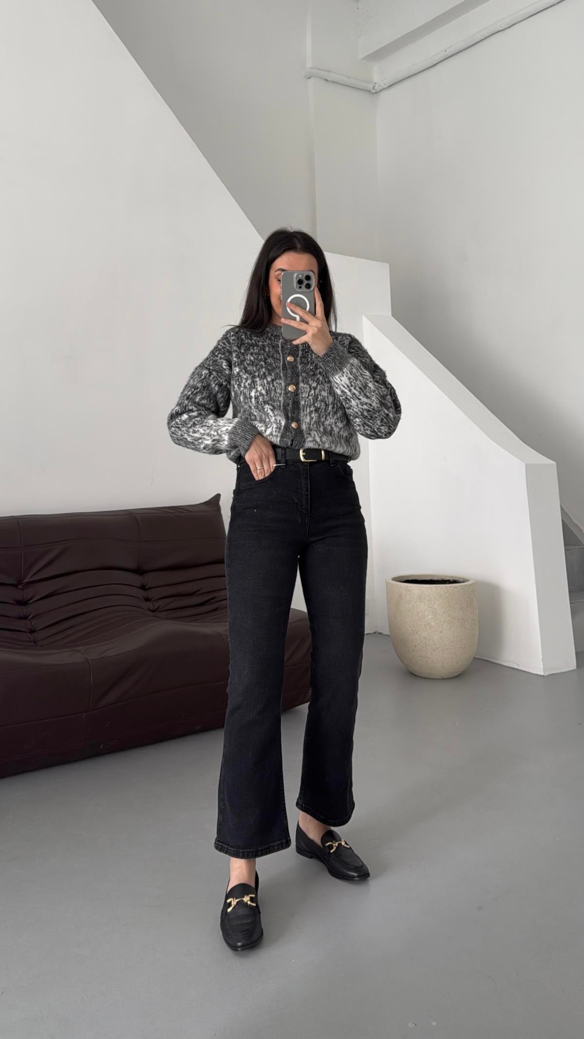 Cas Antrasit Flare Jean