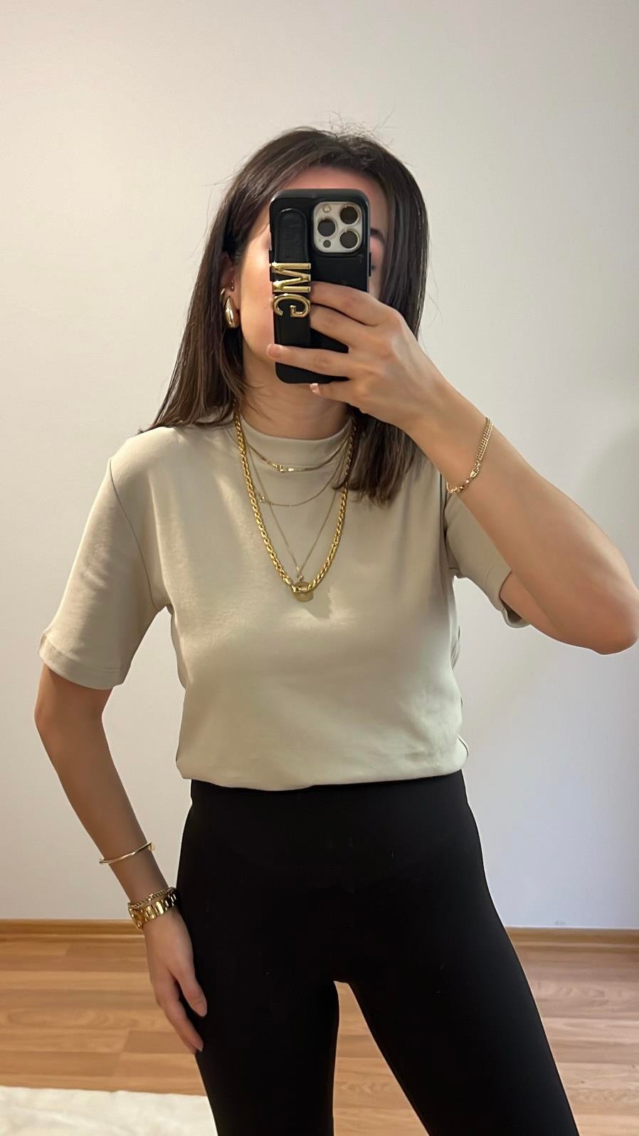 CAST TAŞ ORGANİK PAMUK BASIC TİŞÖRT