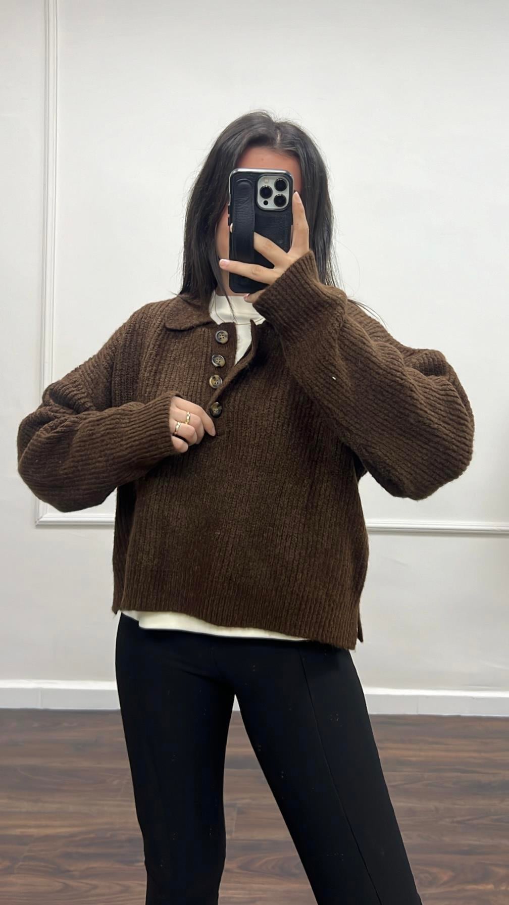 Chko Acı Kahve Basıc Kazak