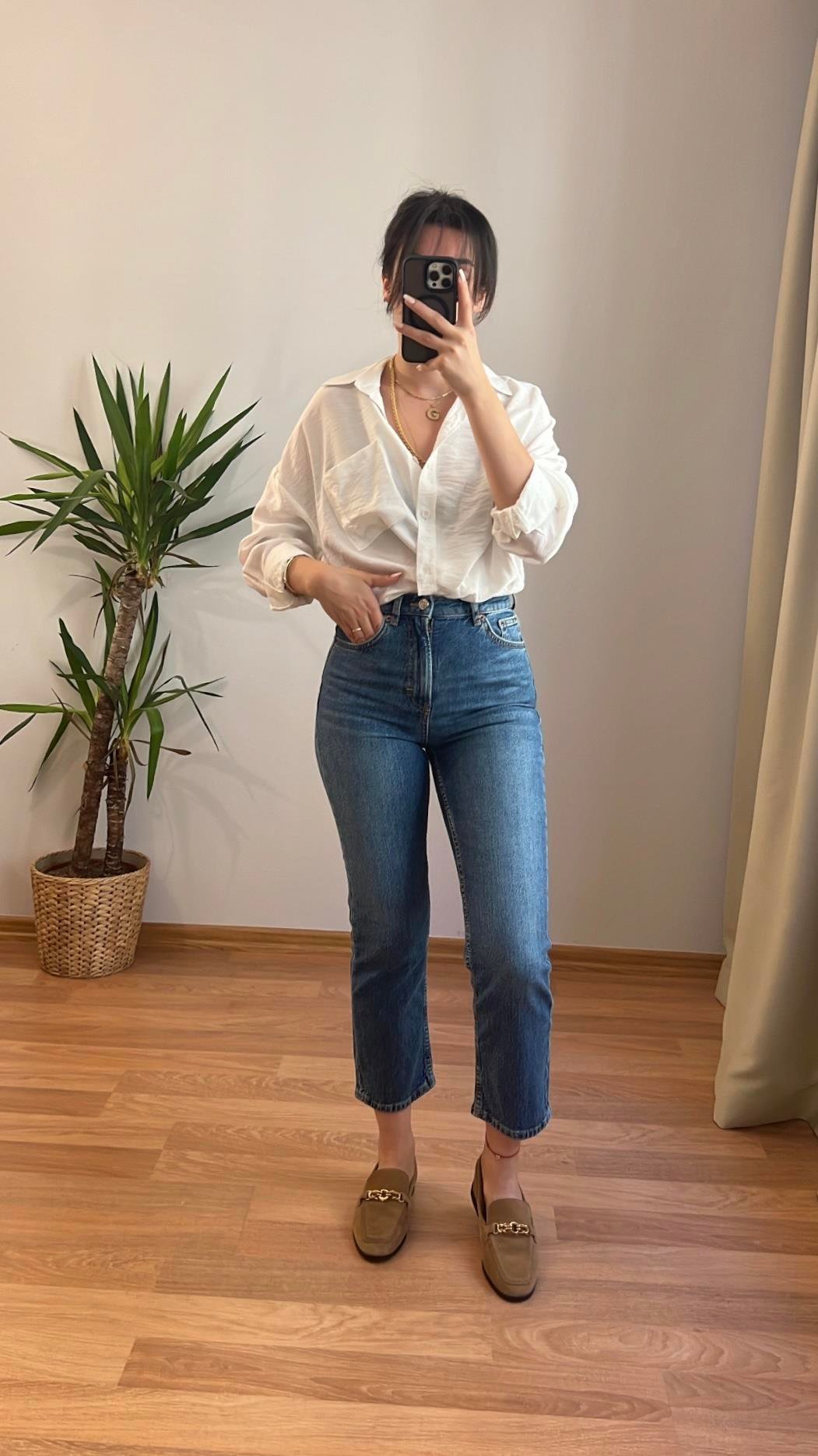 CROM MOM FIT JEAN