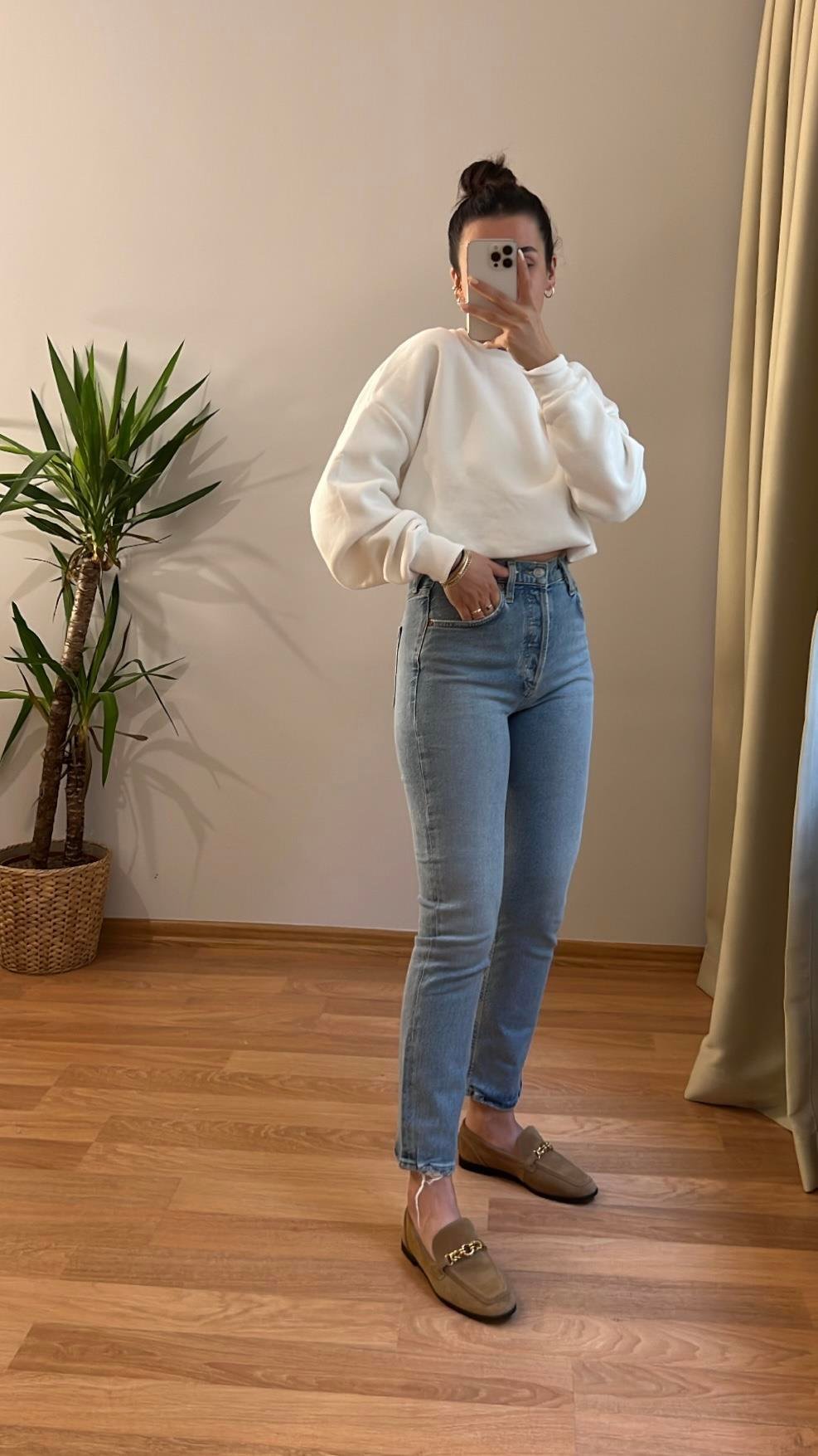 DETA YÜKSEK BEL STRAIGHT FIT JEAN