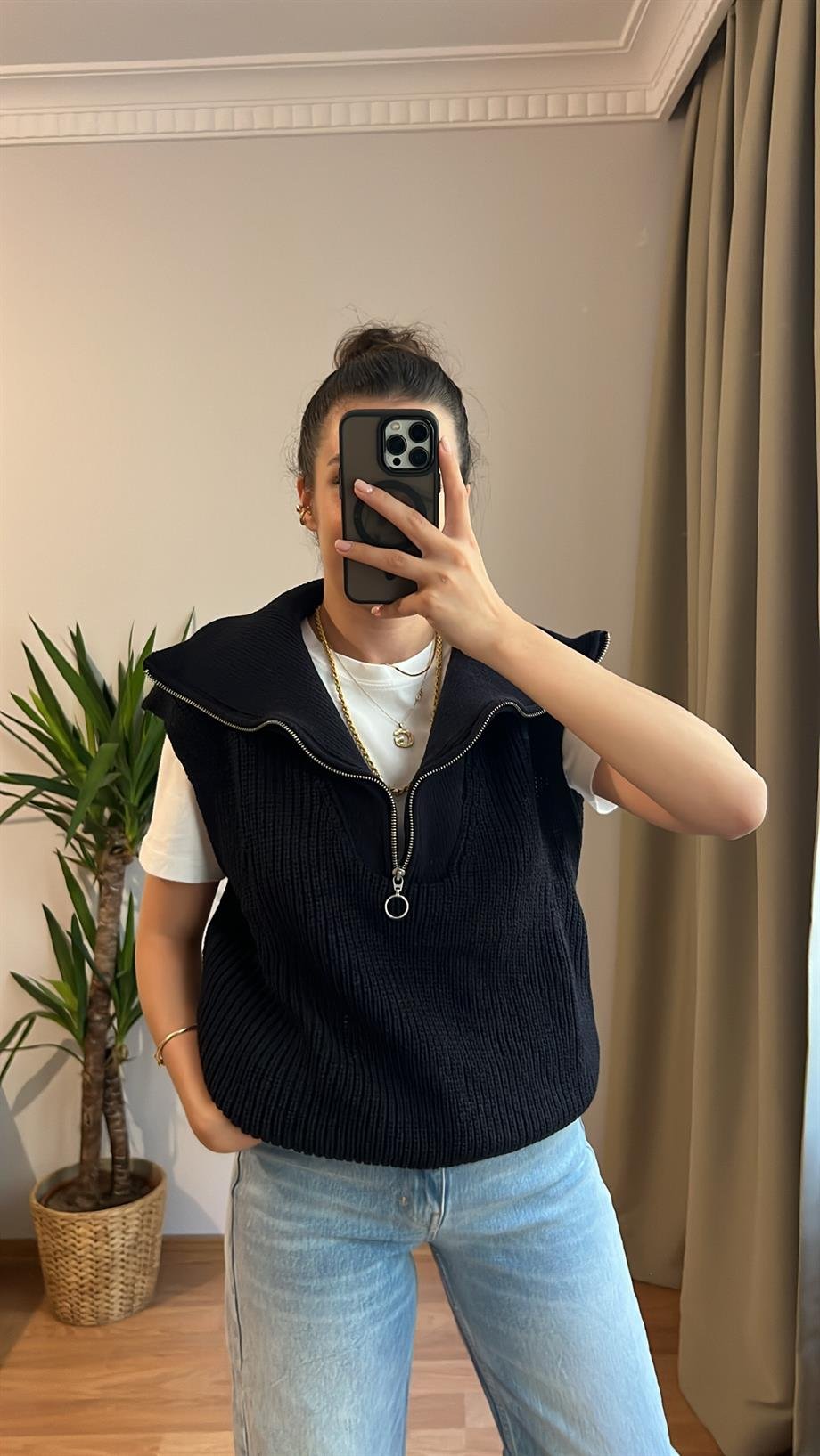 FAB LACİ SIK ÖRME TRİKO YELEK