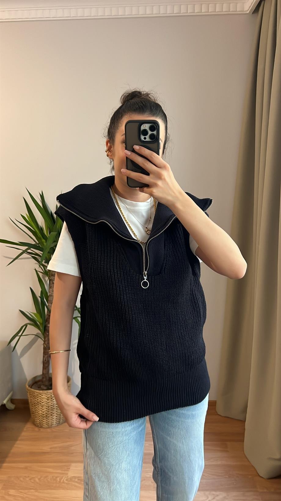 FAB LACİ SIK ÖRME TRİKO YELEK