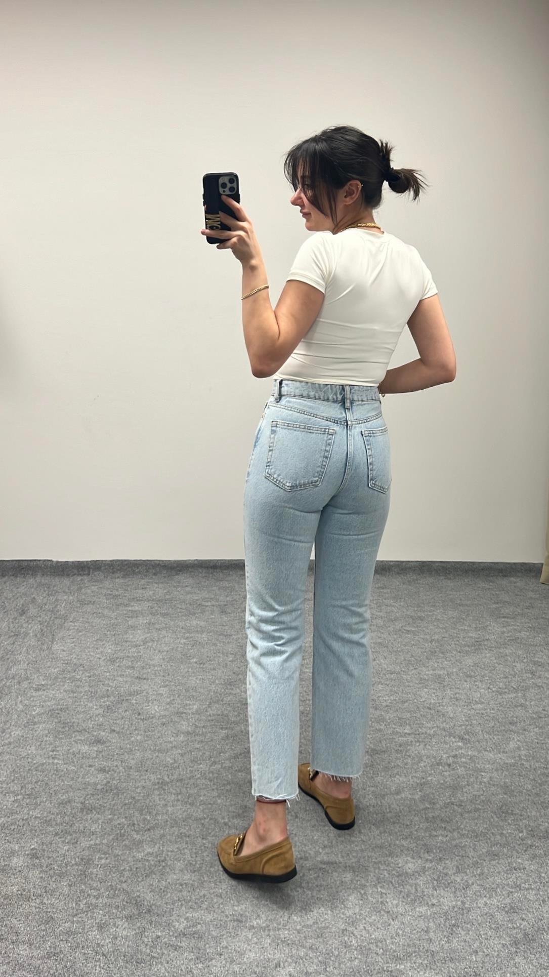 GO IRIN MAVİ STRAIHT JEAN