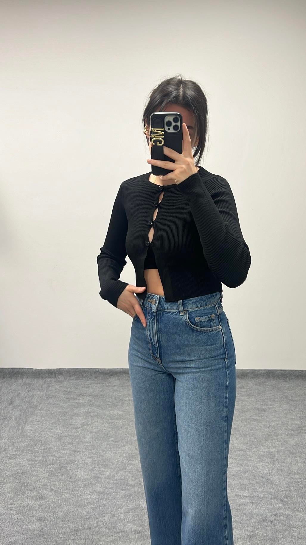 GO SİYAH FİTİLLİ HIRKA