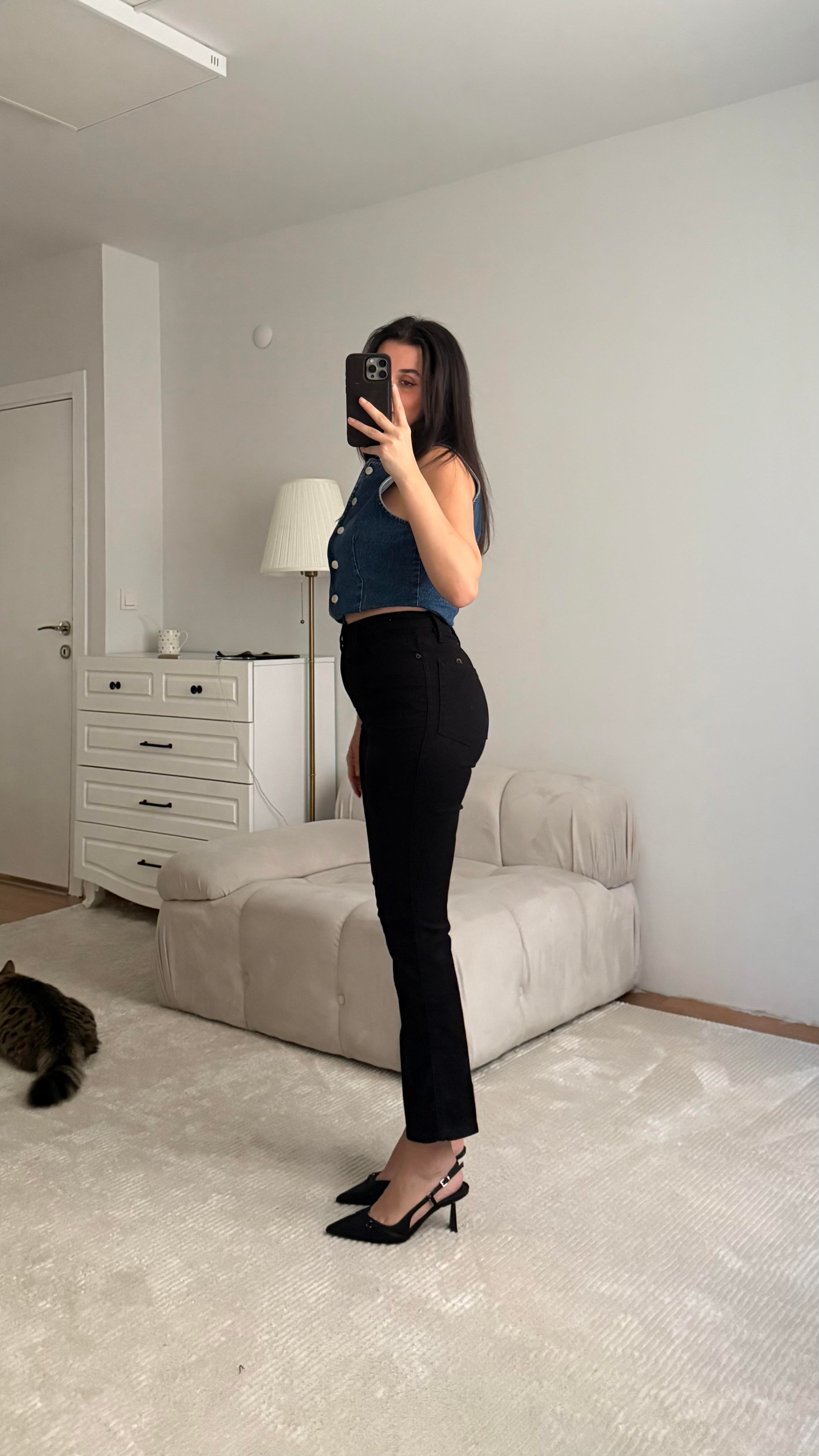 Good Siyah Premium Straight Jean