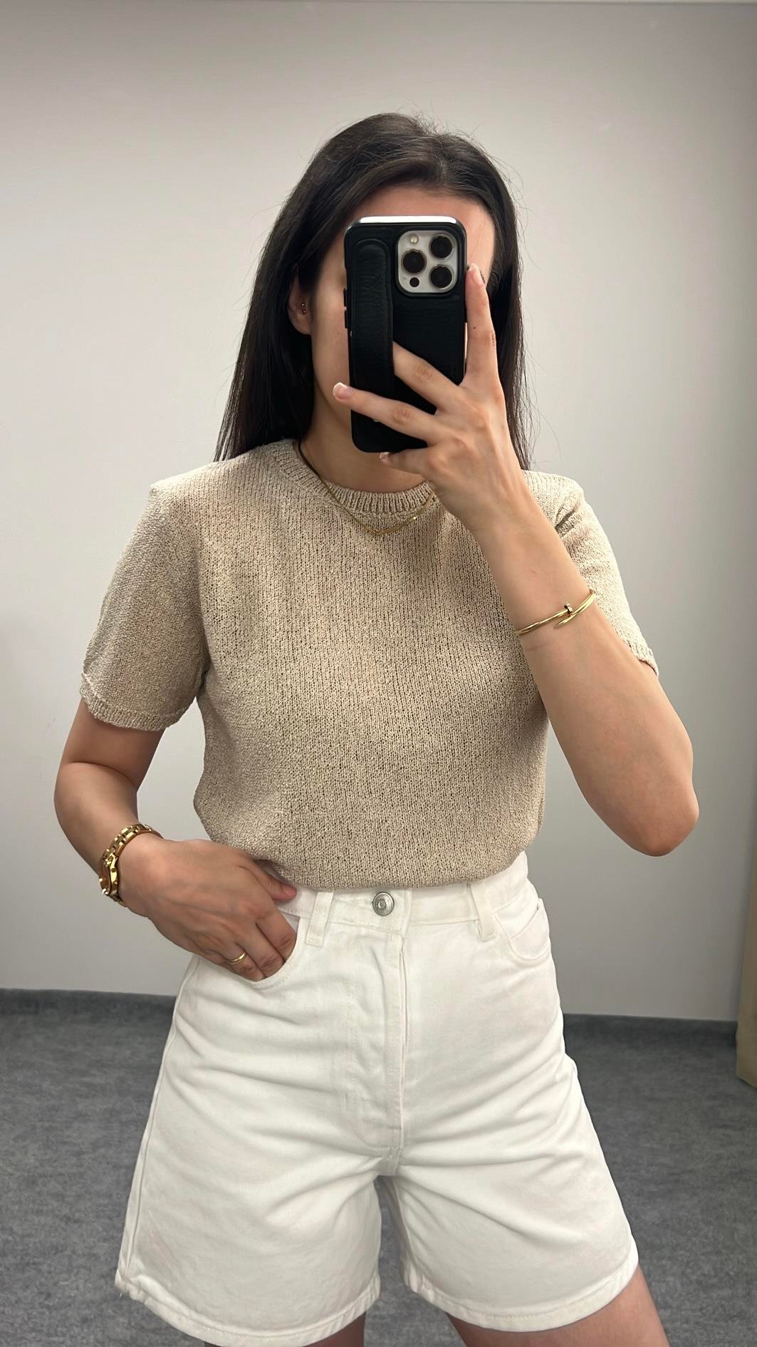 Kio Bej İnce Triko Basıc