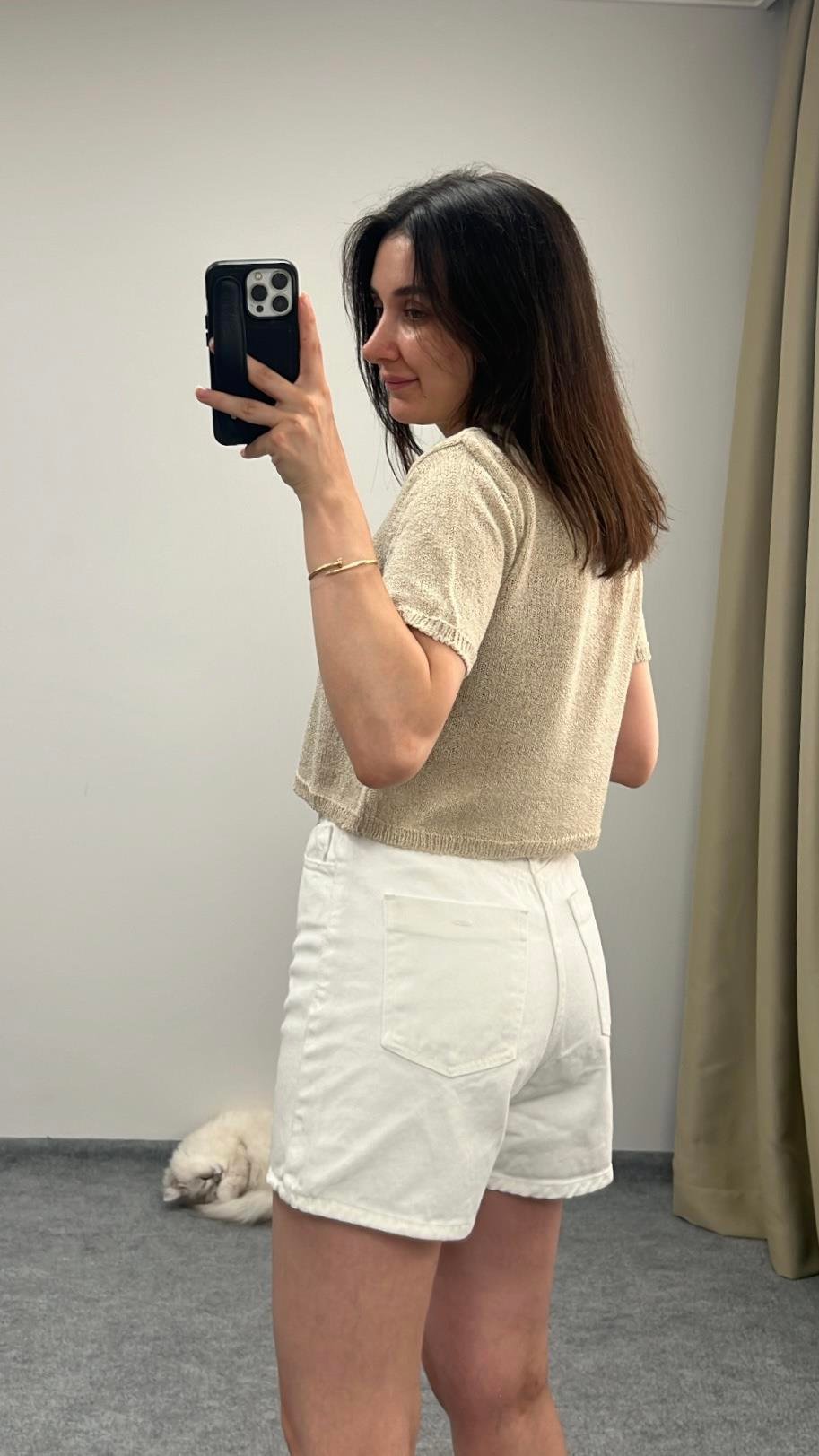 Kio Bej İnce Triko Basıc