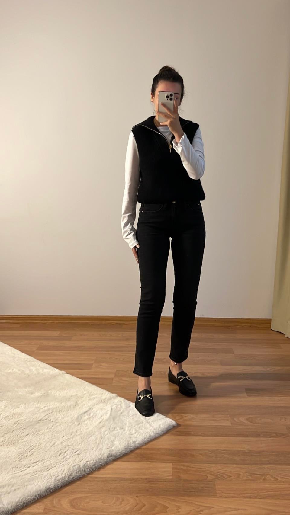 KOYU ANTRASİT ADA BOYFIT JEAN