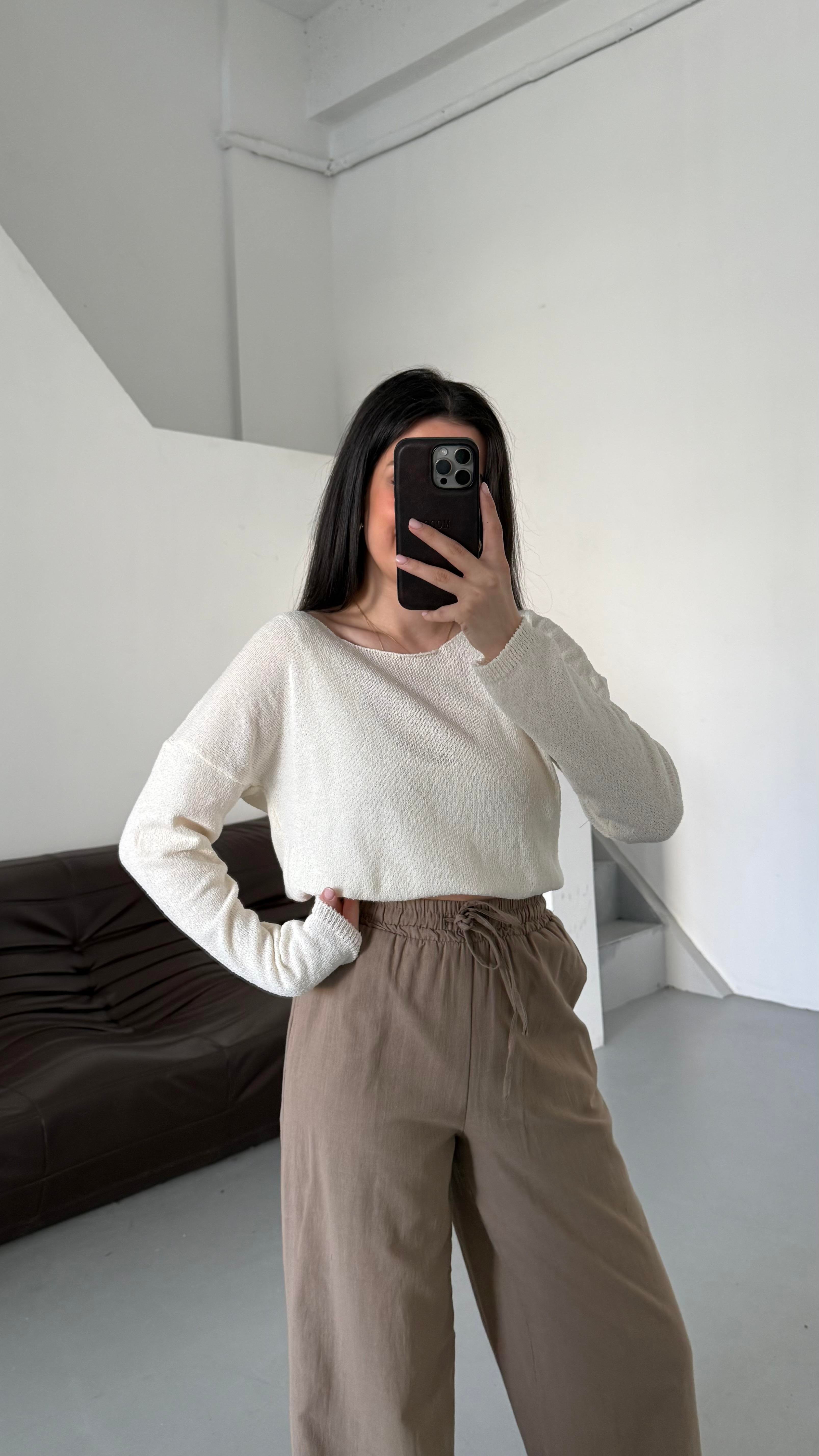 Krem Mevsimik Merserize Triko