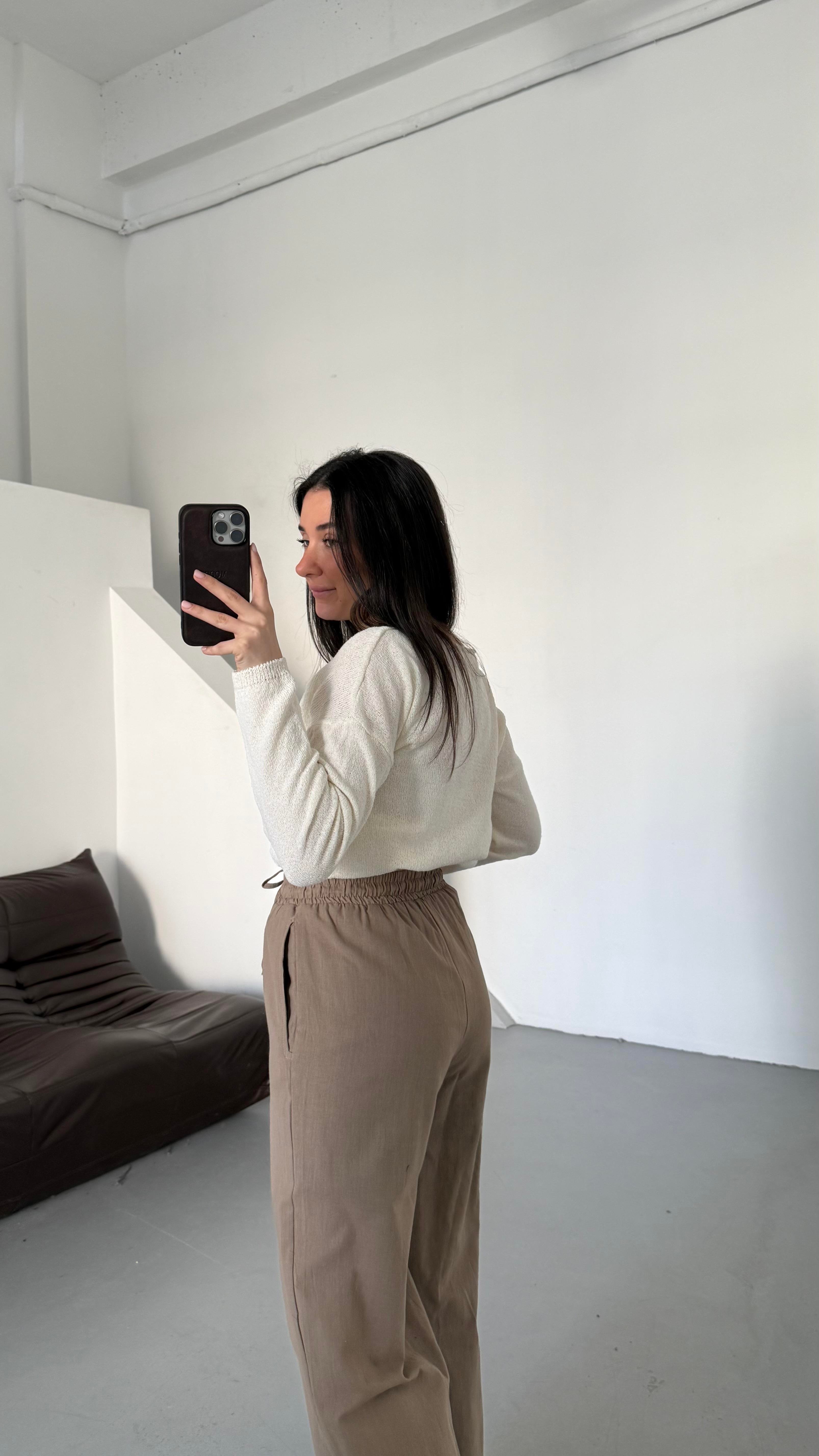 Krem Mevsimik Merserize Triko