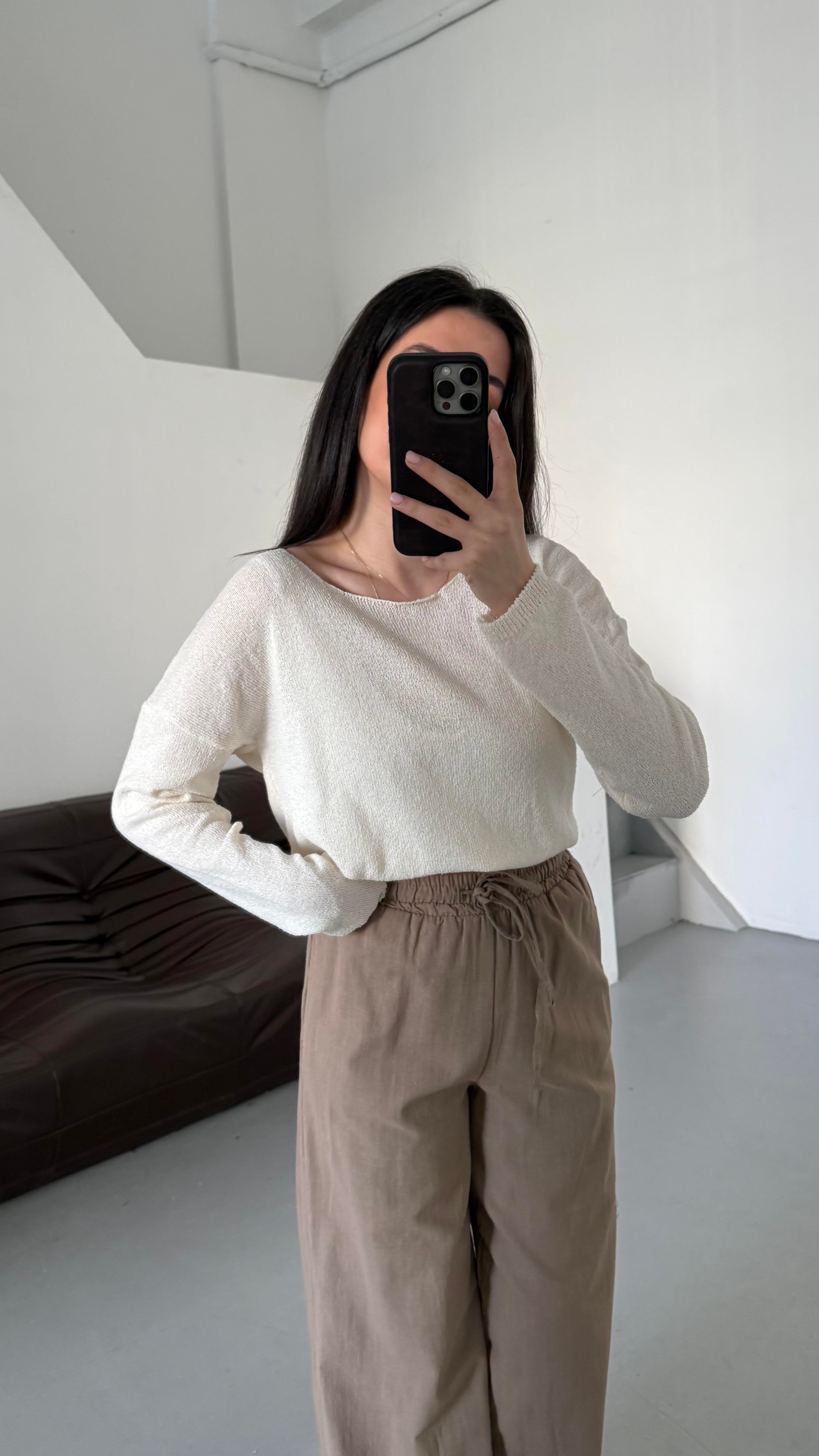 Krem Mevsimik Merserize Triko