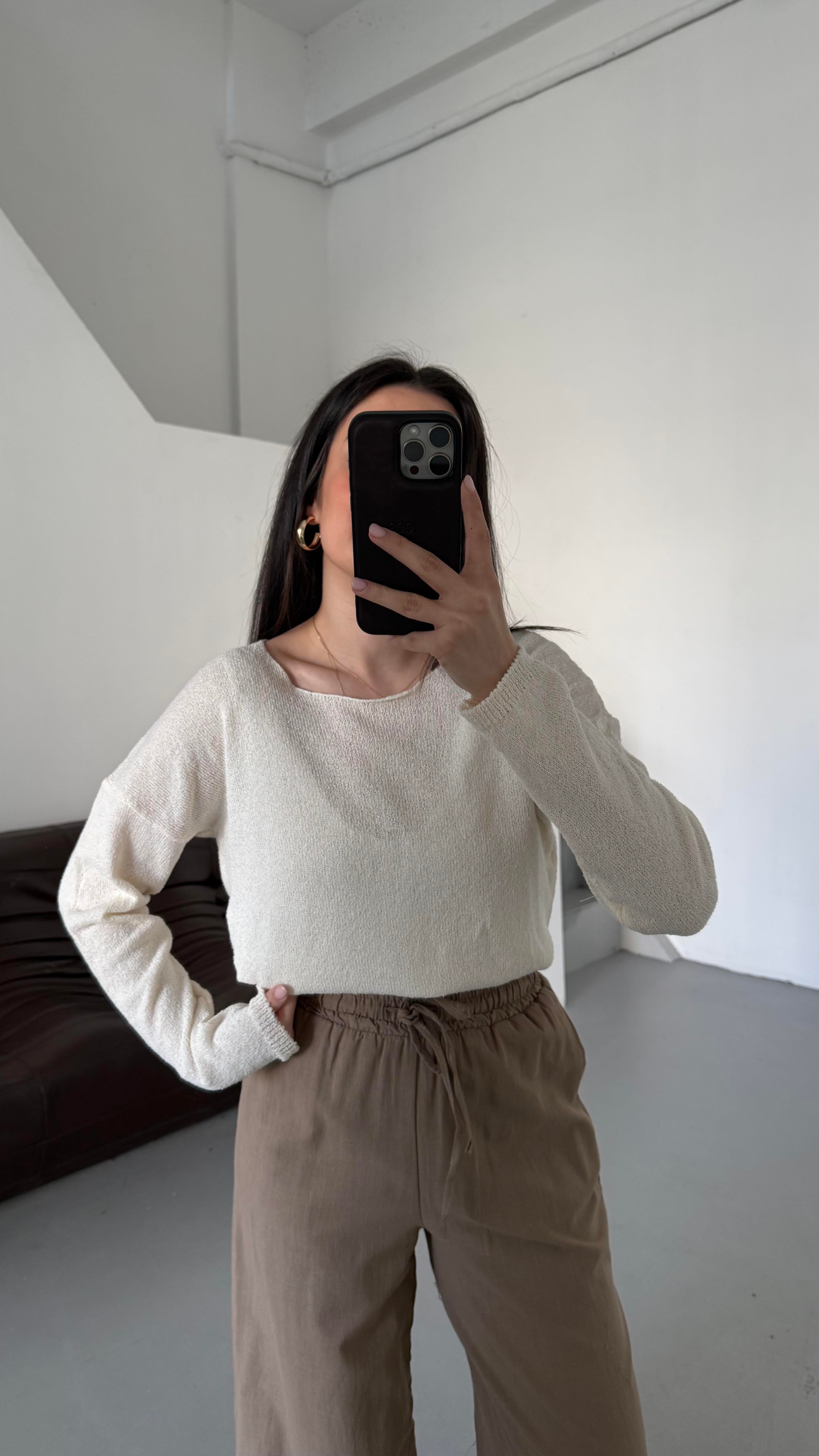 Krem Mevsimik Merserize Triko