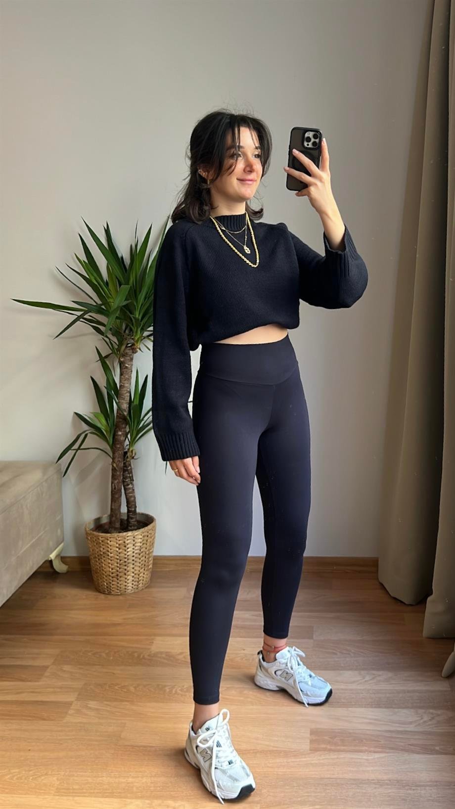 LACİ YUMUŞAK DOKULU MODAL TAYT