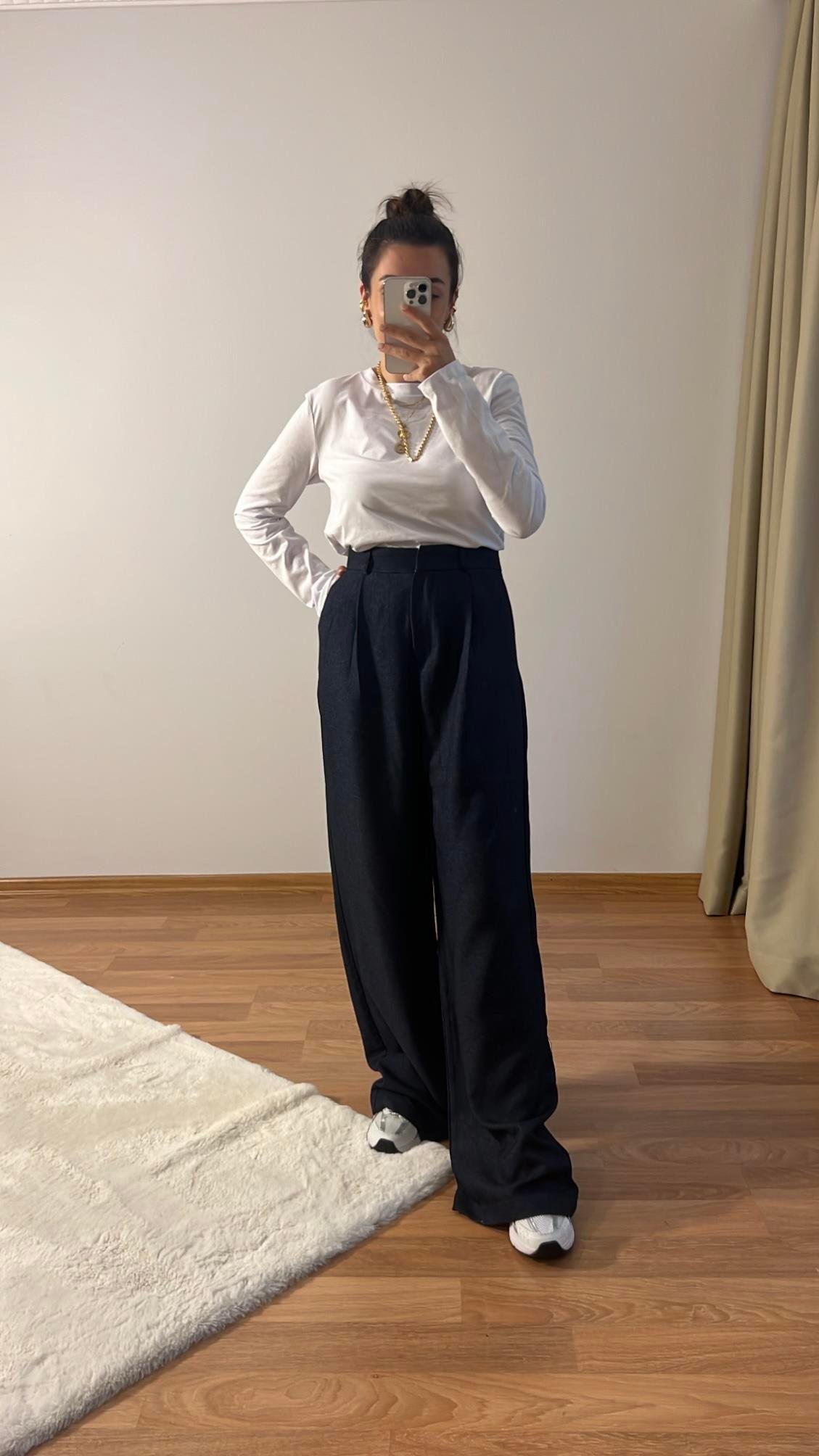 Lacivert  Kışlık Uzun Pantolon
