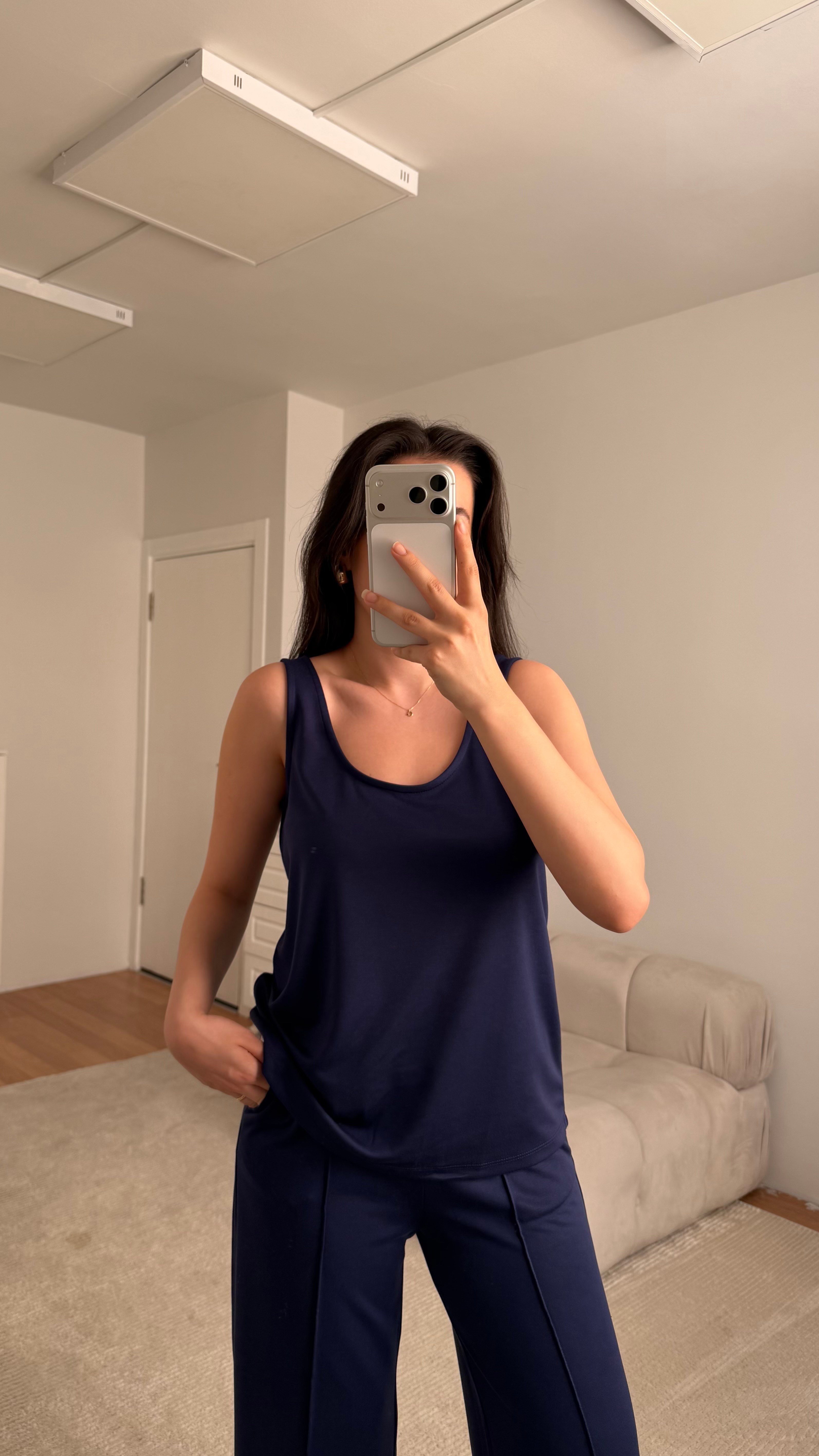 Lav Lacivert Basic Atlet Takım