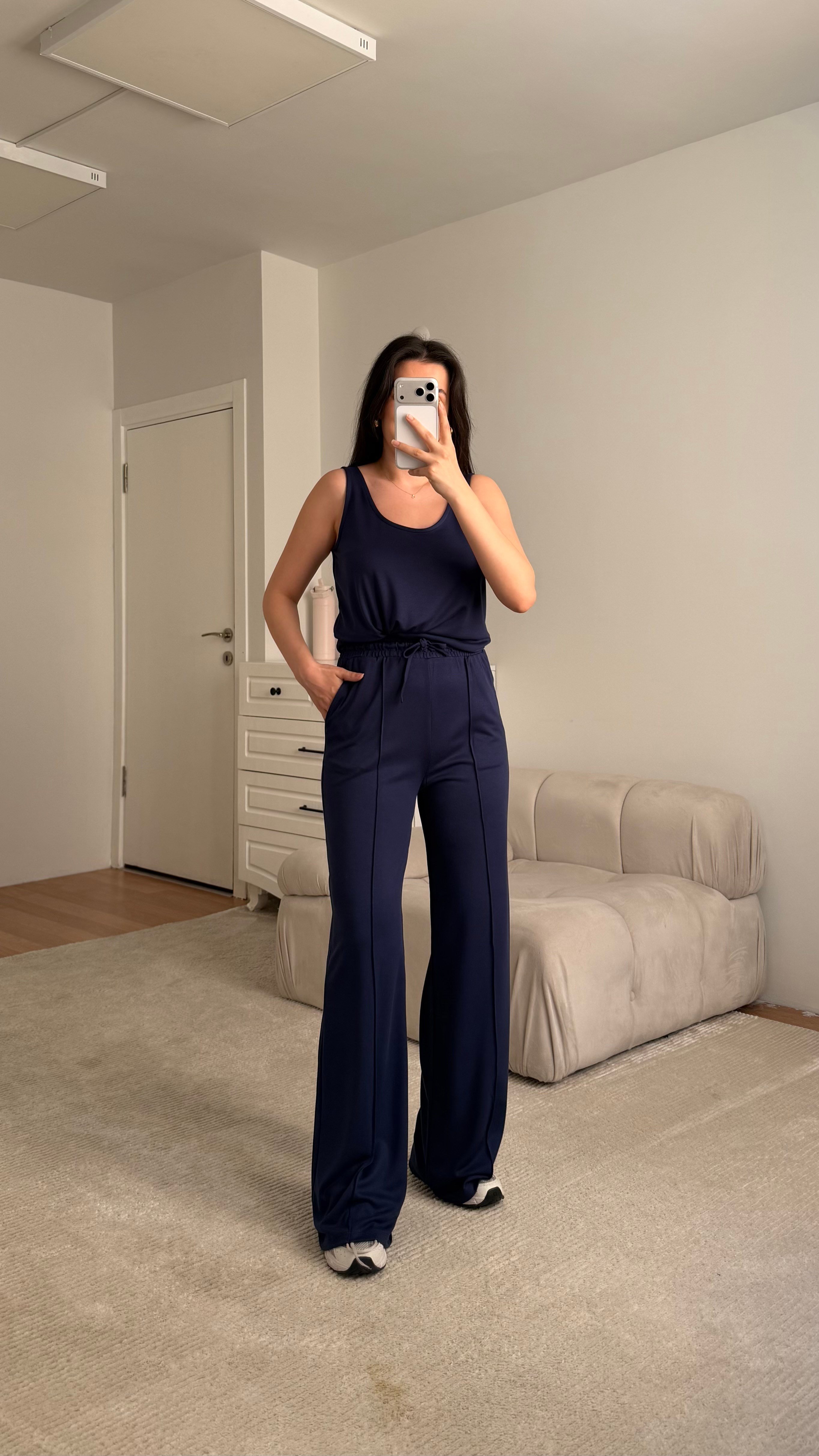 Lav Lacivert Basic Atlet Takım