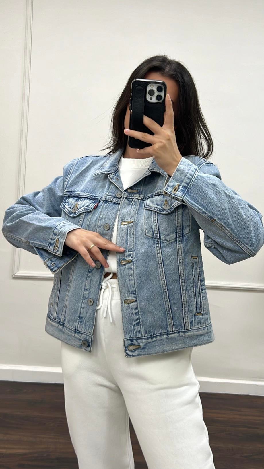 Lavli Premıum Oversize Denim Ceket