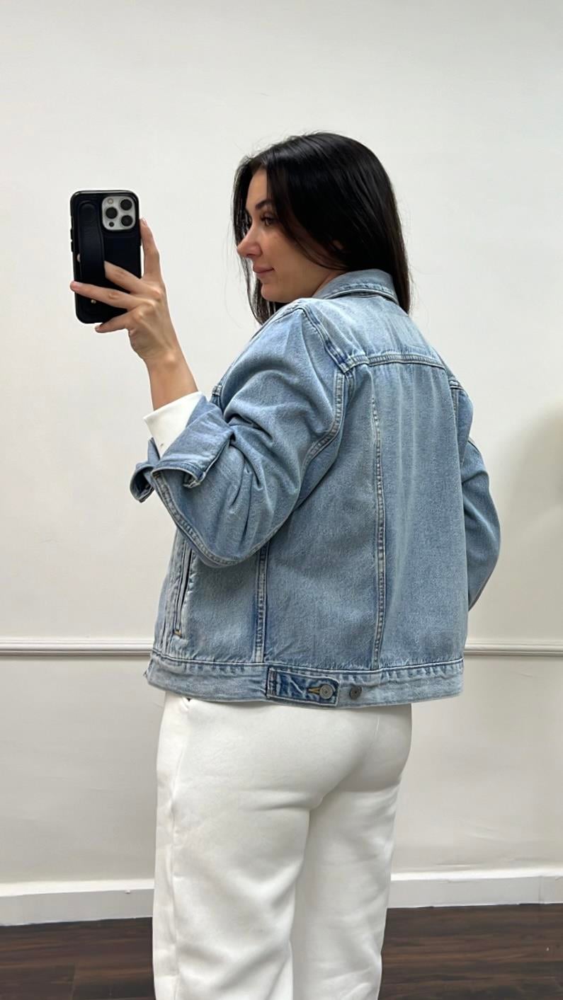 Lavli Premıum Oversize Denim Ceket