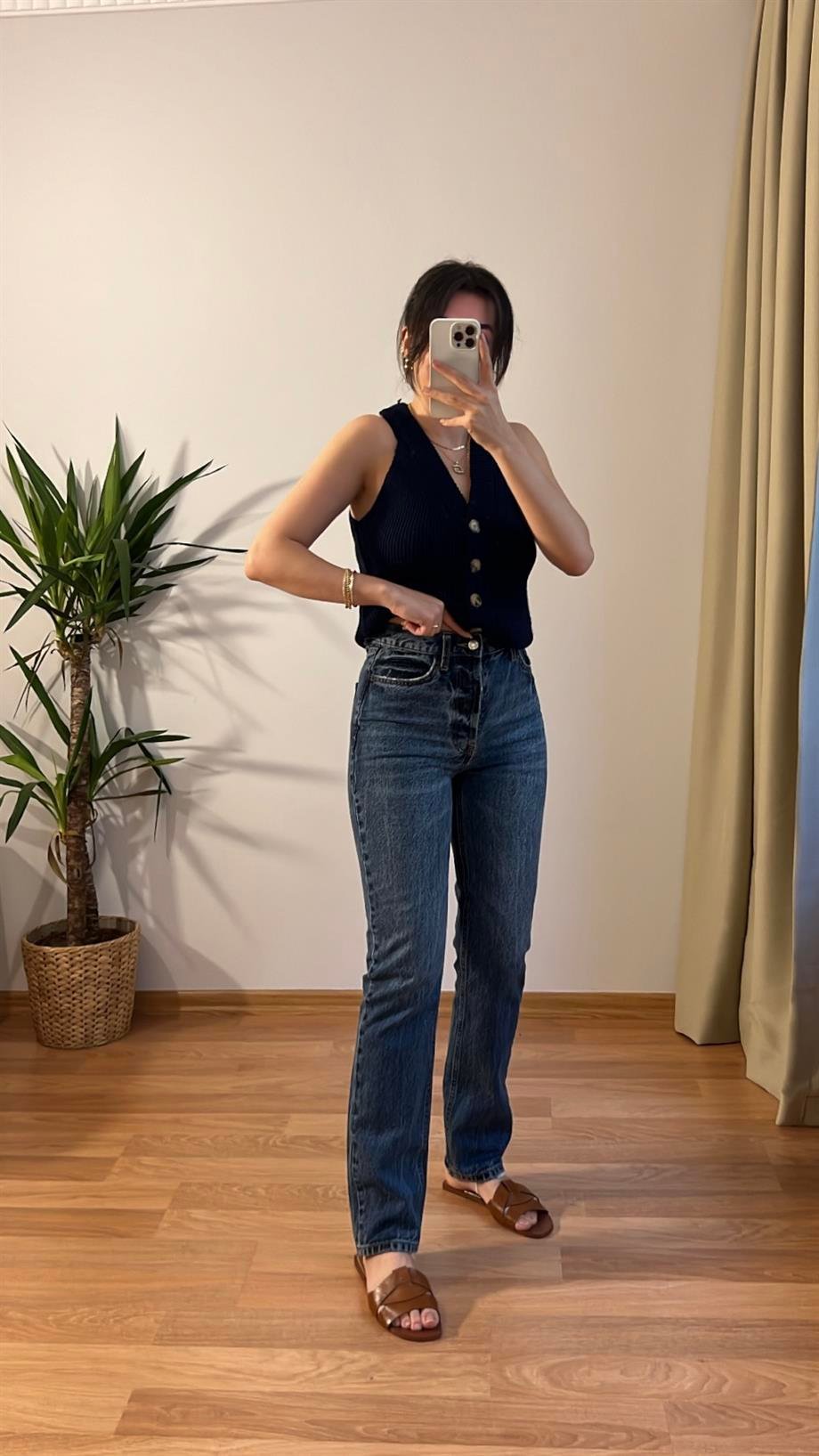 LIME'S KOYU LACİ OLD MANY JEAN