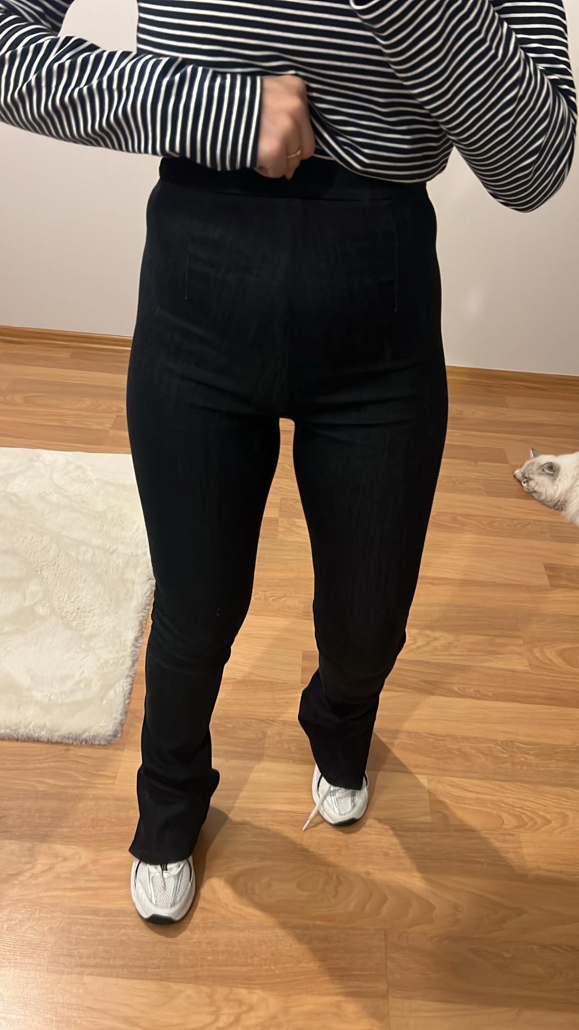 MAD. LACİ  PAÇA DETAY TAYT PANTOLON