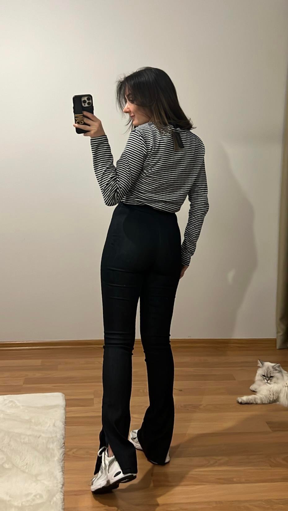 MAD. LACİ  PAÇA DETAY TAYT PANTOLON