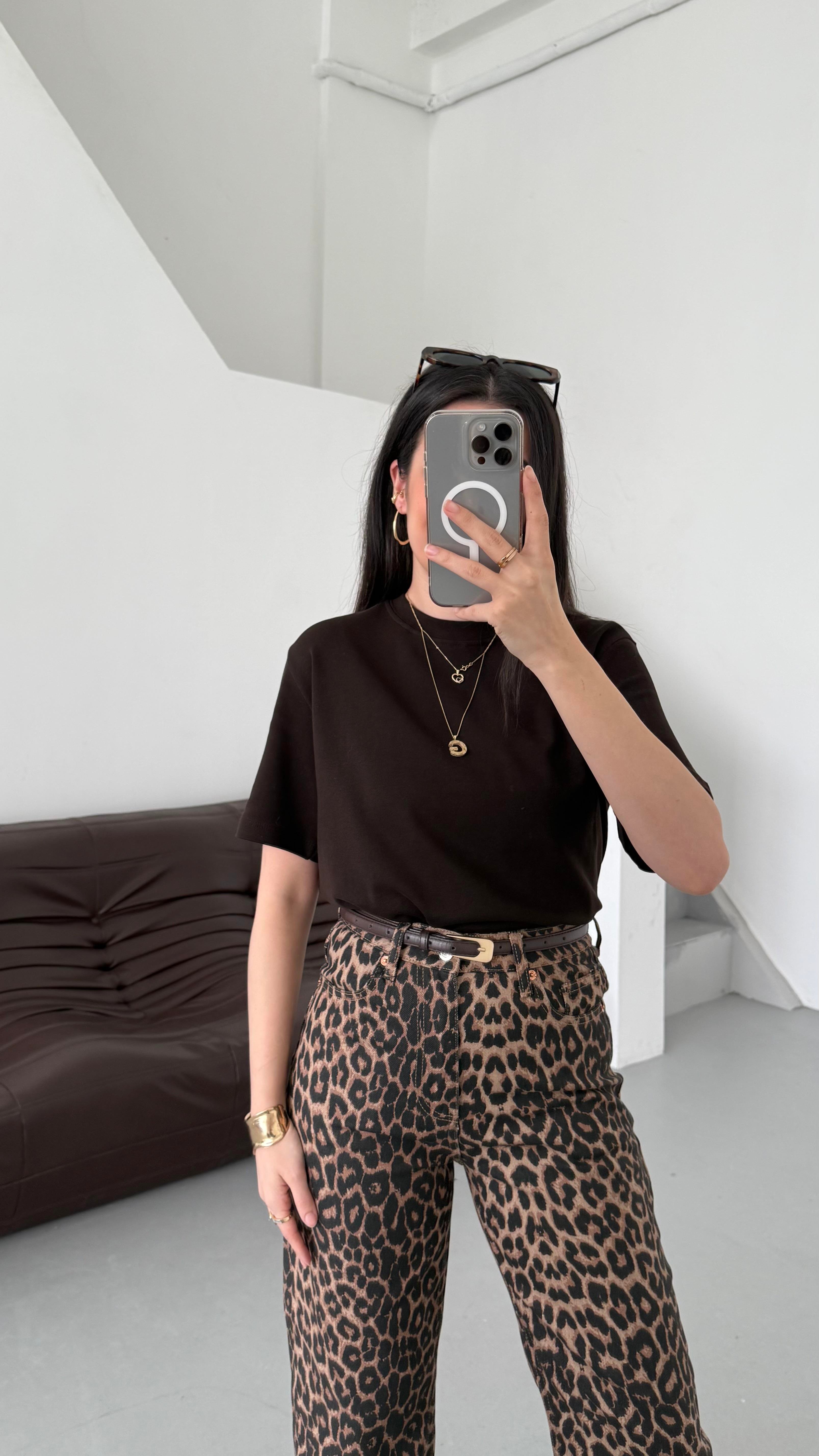 Mad Acı Kahve Basıc Tişört 