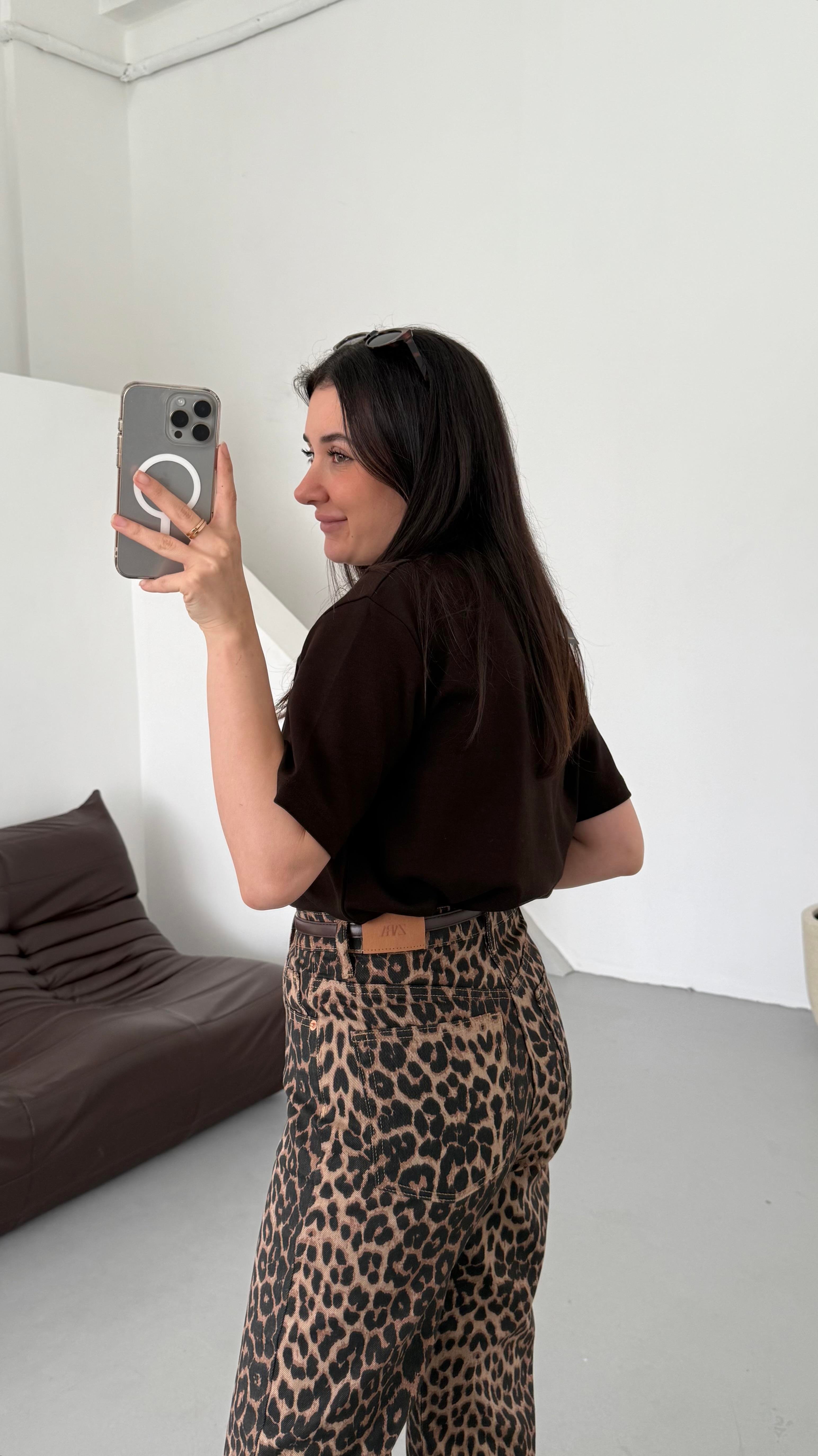 Mad Acı Kahve Basıc Tişört 