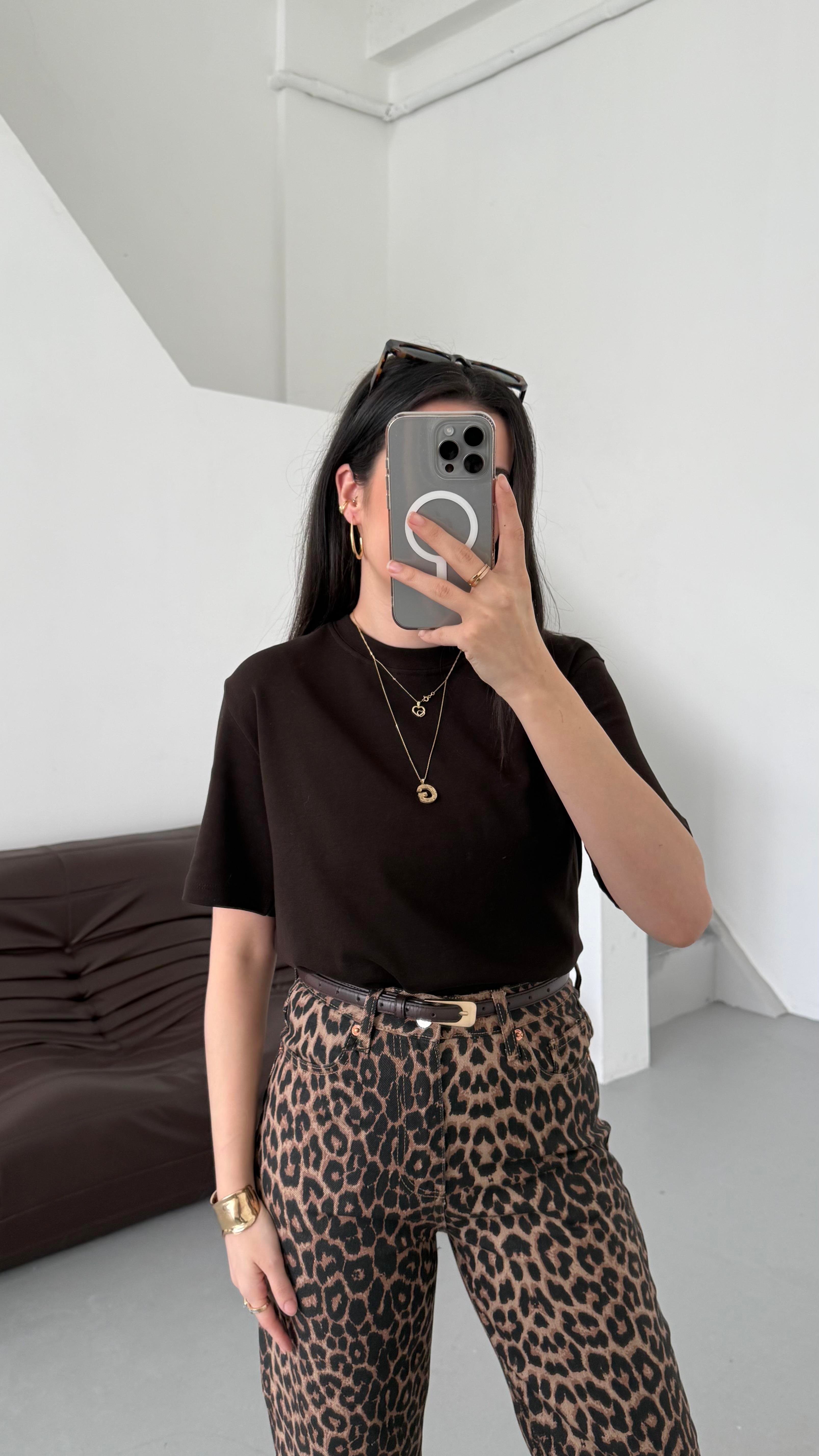 Mad Acı Kahve Basıc Tişört 