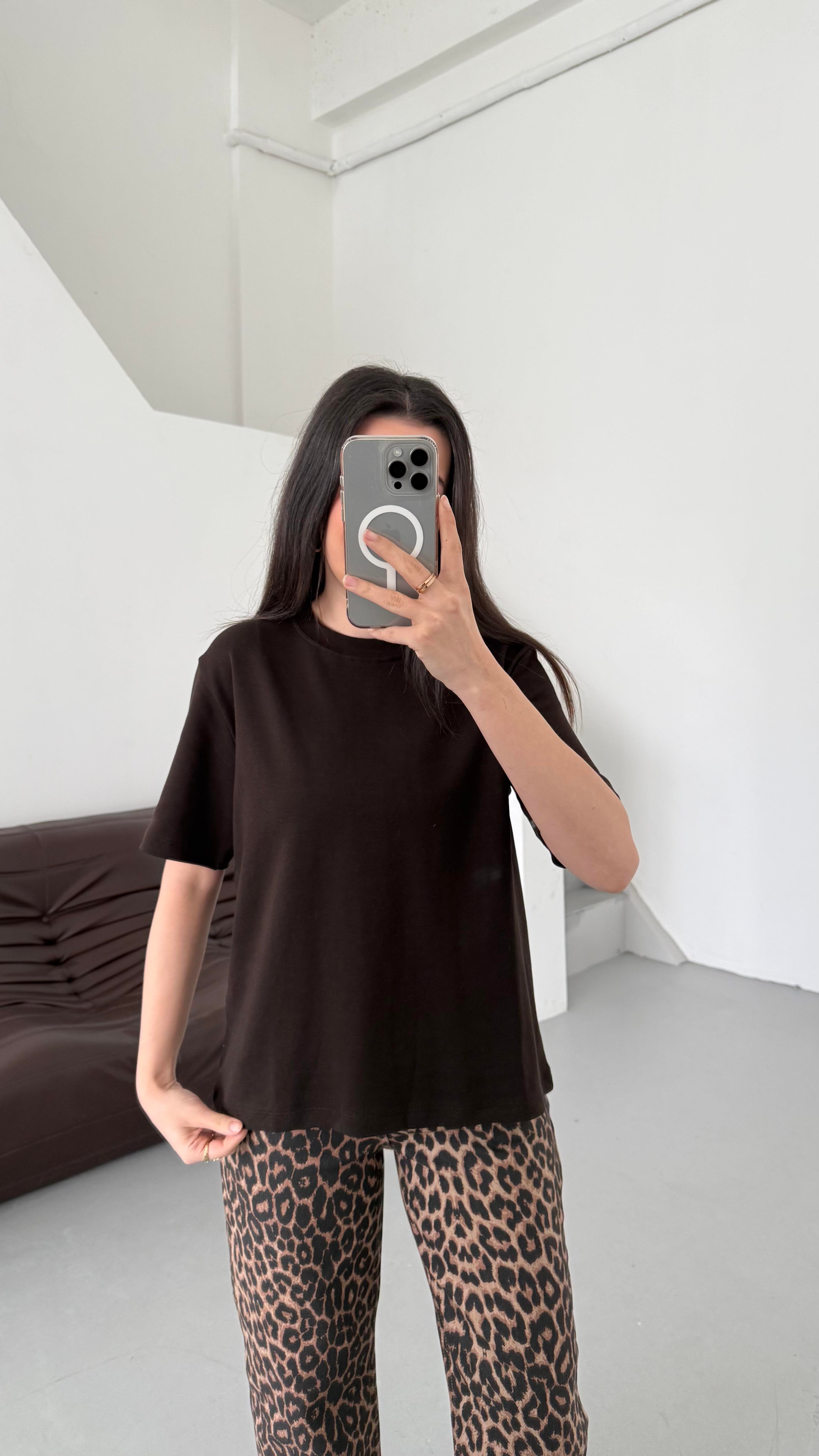 Mad Acı Kahve Basıc Tişört 