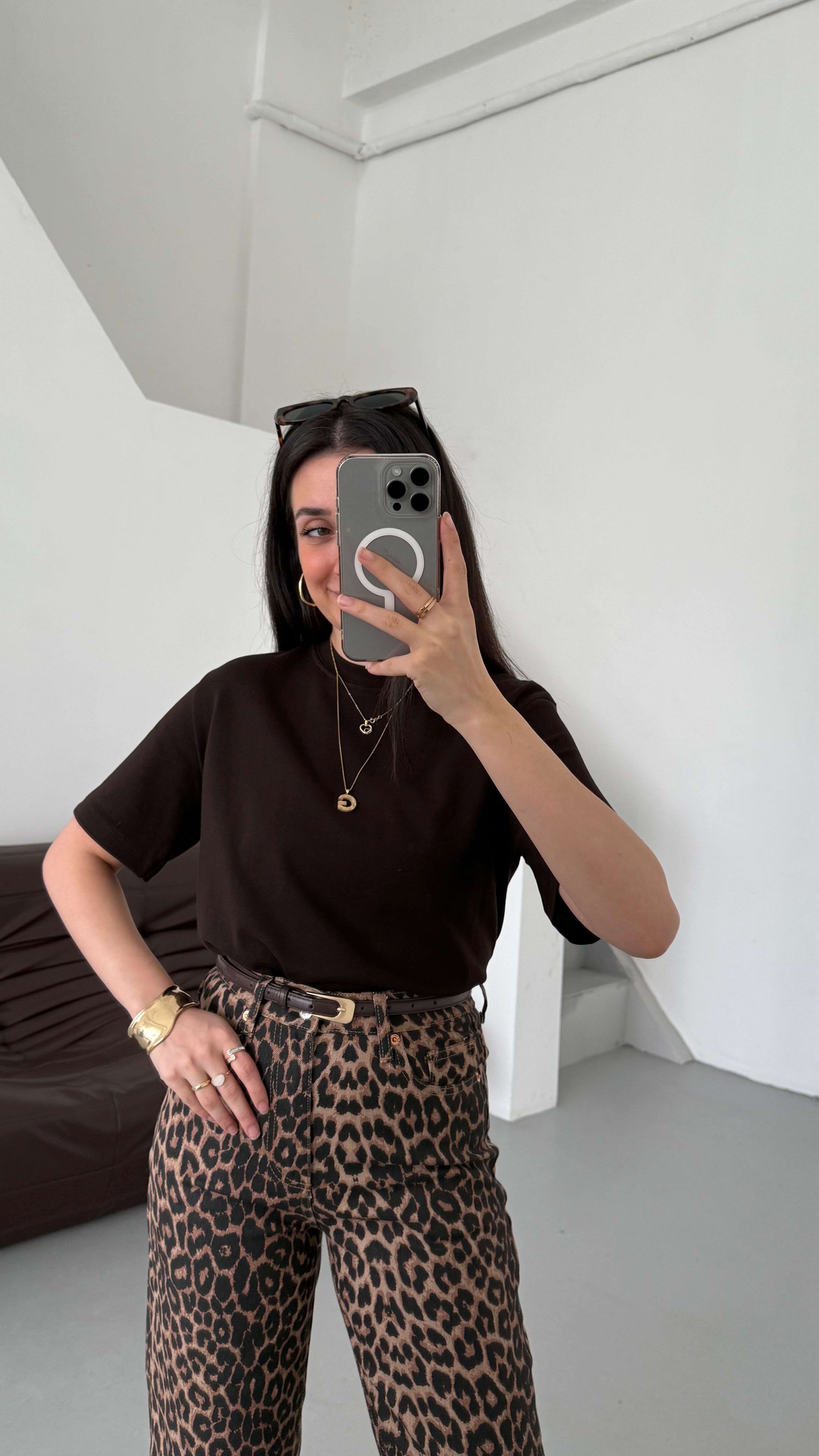 Mad Acı Kahve Basıc Tişört 