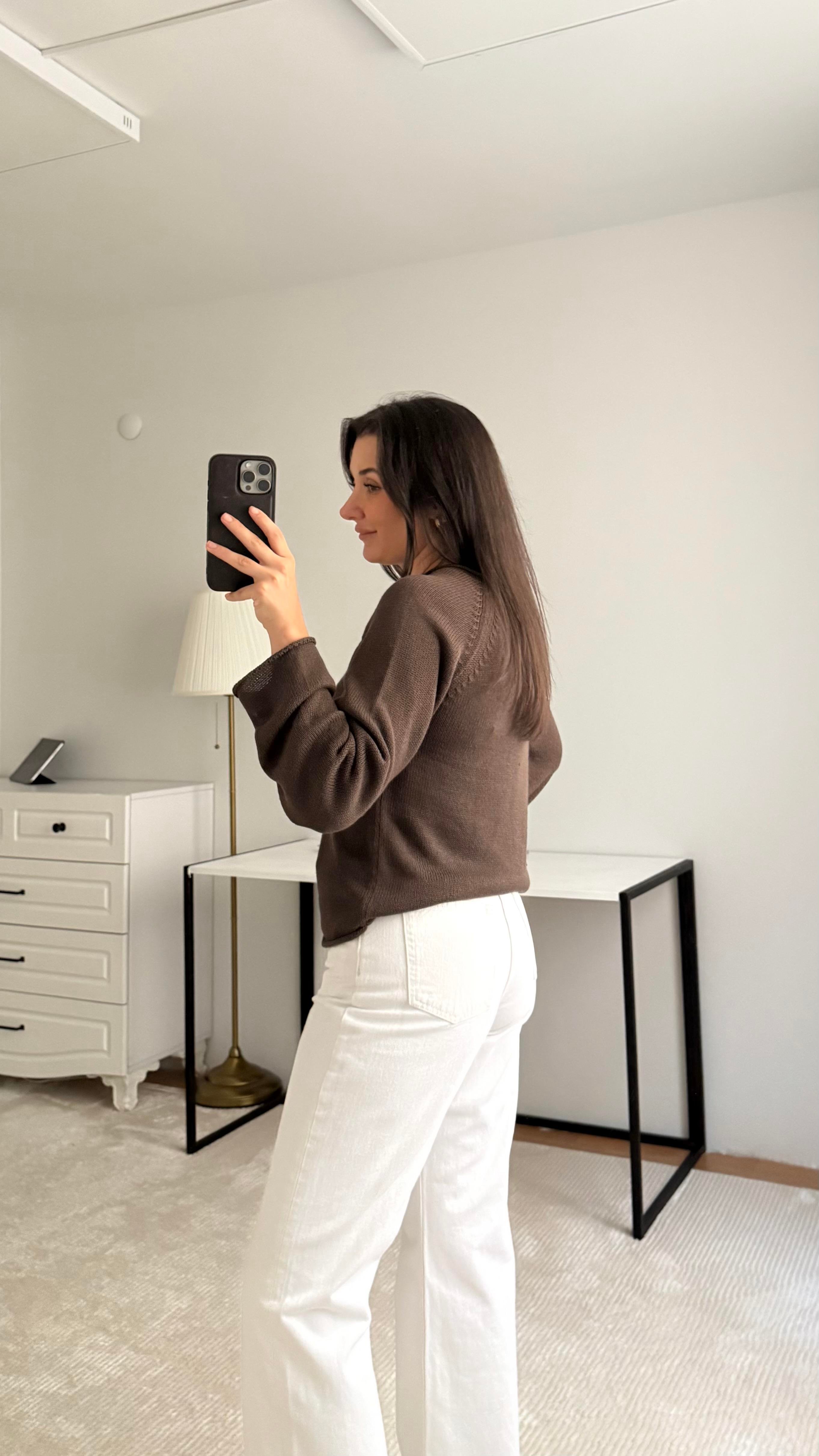 Mad Acı Kahve Salaş Triko Örme