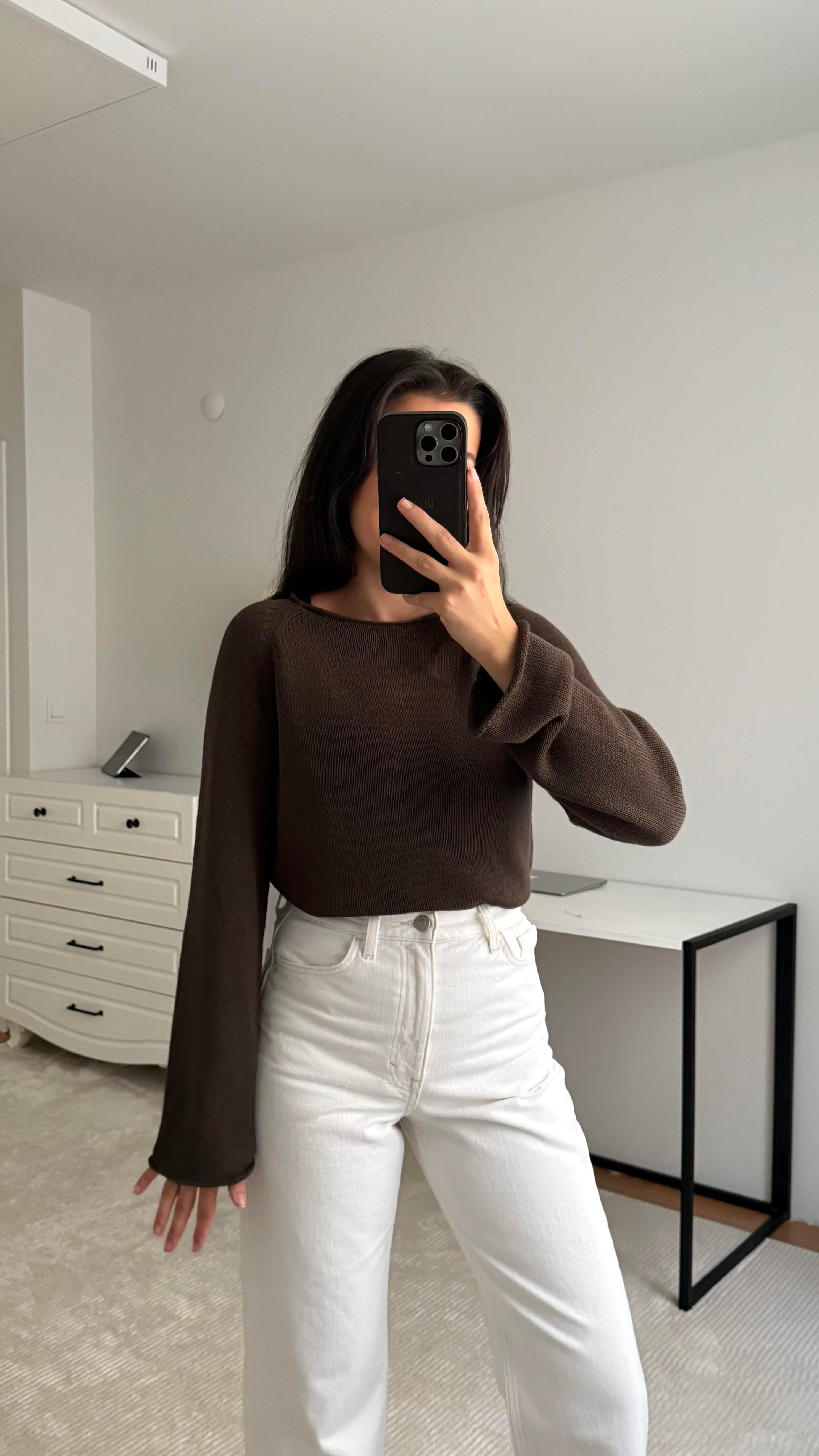 Mad Acı Kahve Salaş Triko Örme