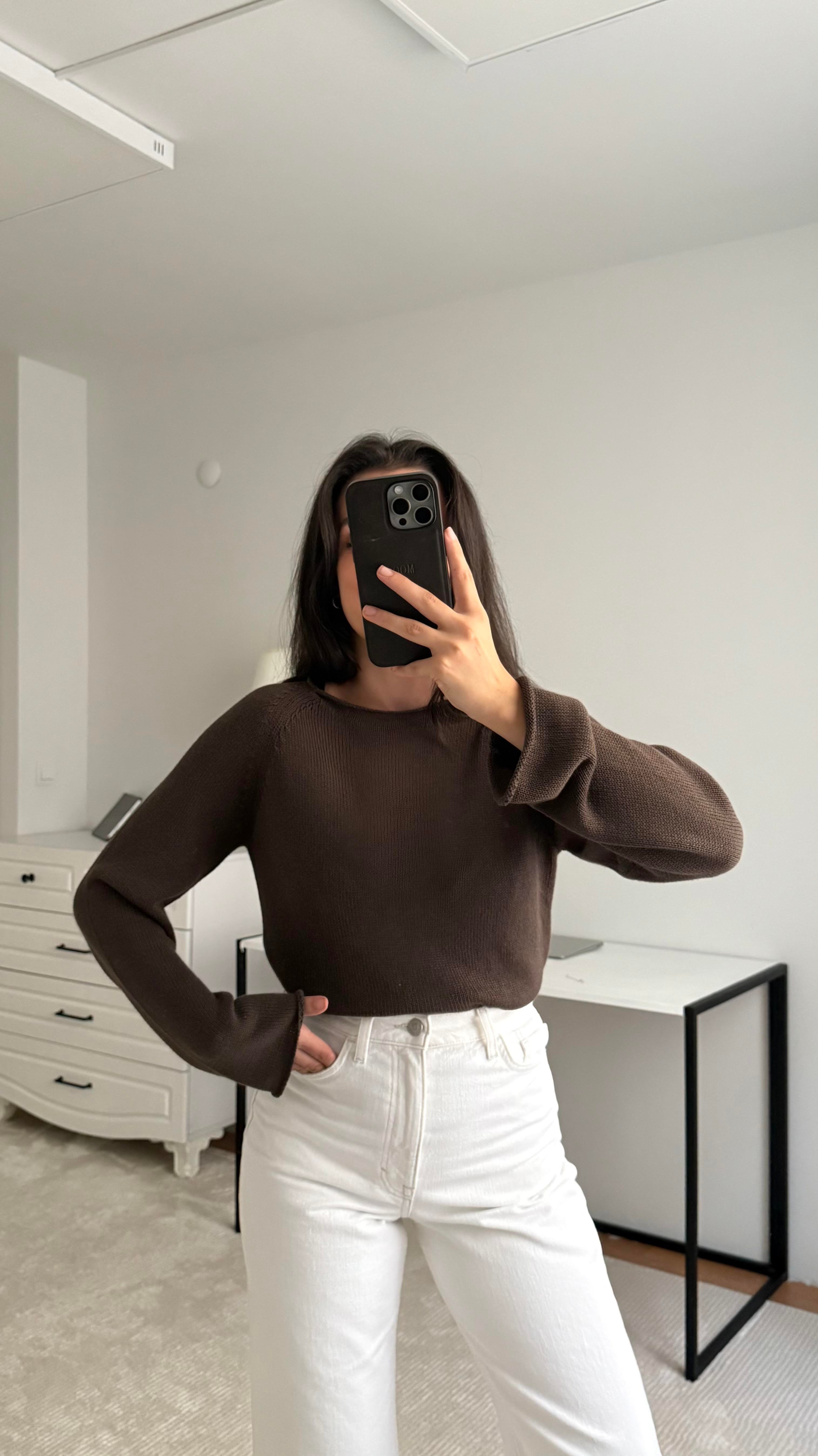 Mad Acı Kahve Salaş Triko Örme