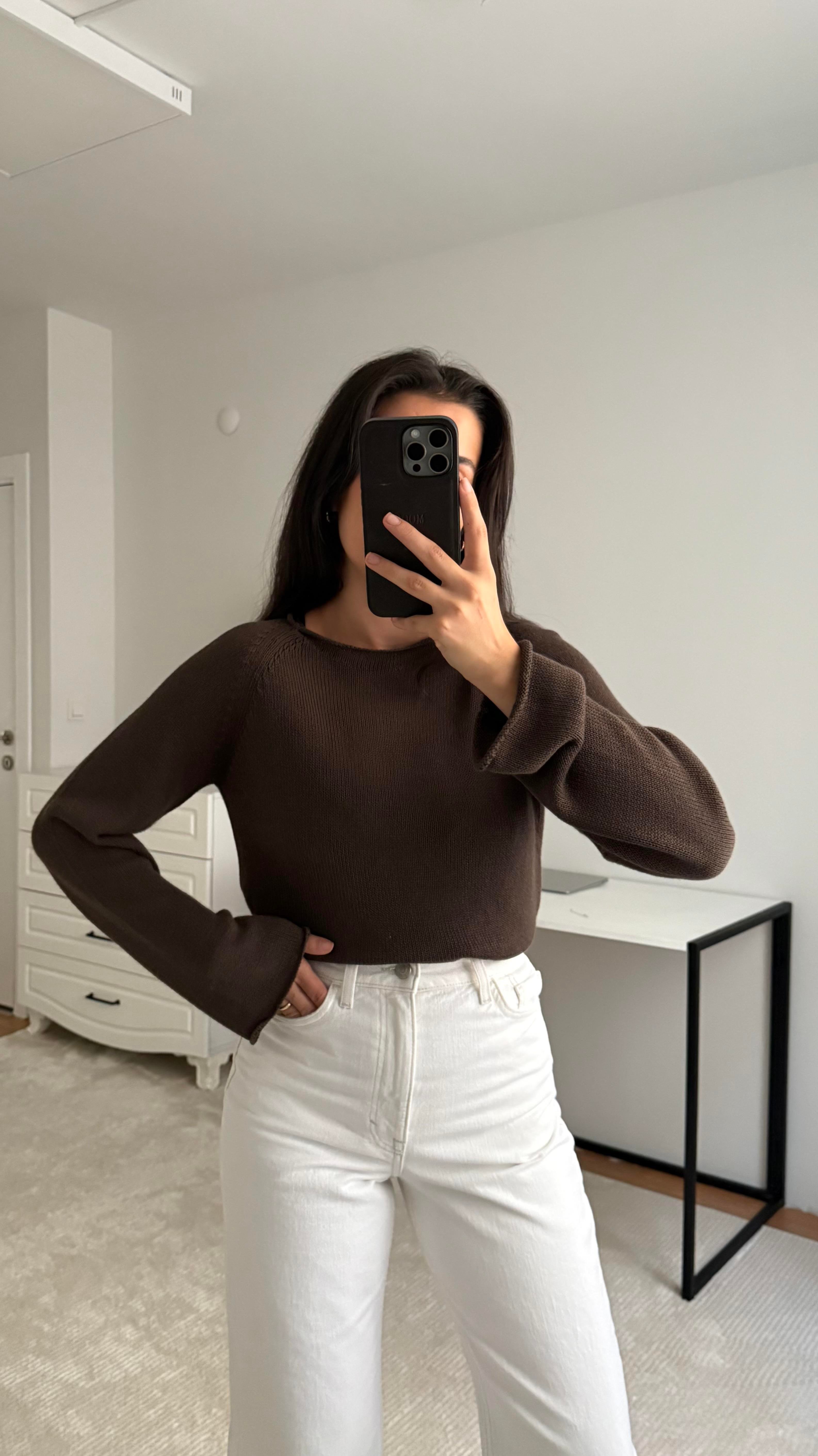 Mad Acı Kahve Salaş Triko Örme