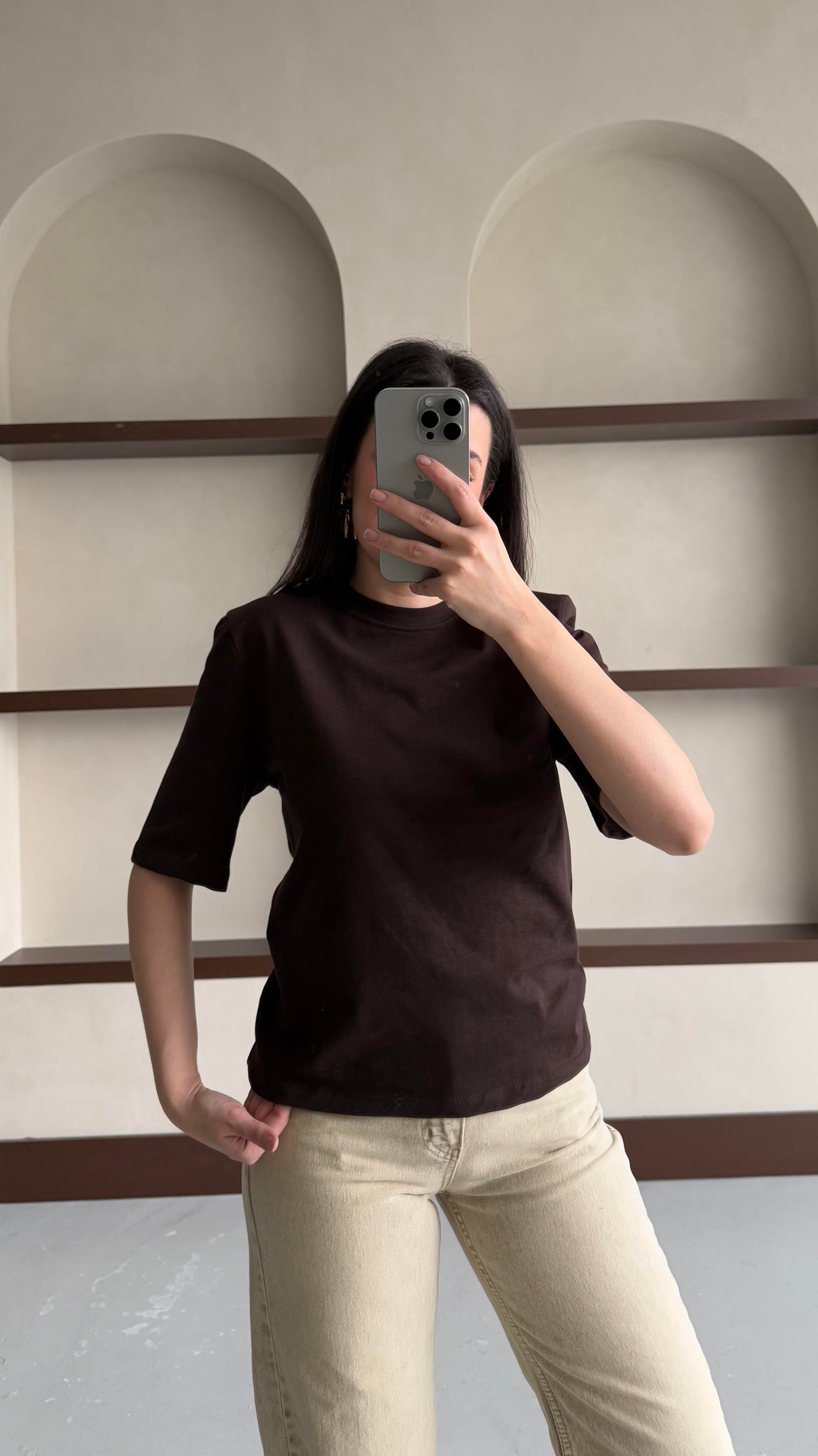 Mad Acı Kahve Vatkalı Basıc Tişört