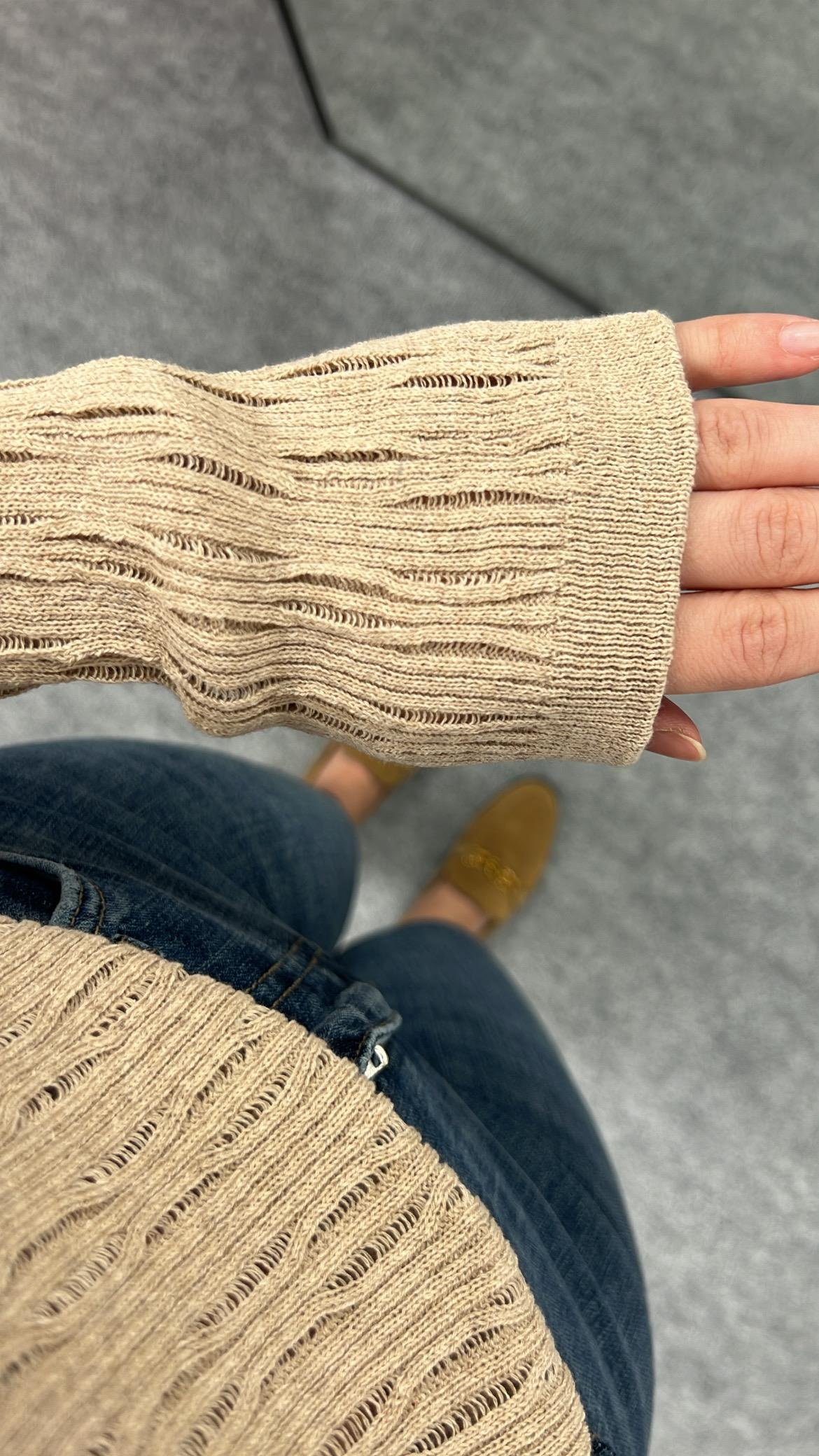 MAD BEJ ÖRME TRİKO