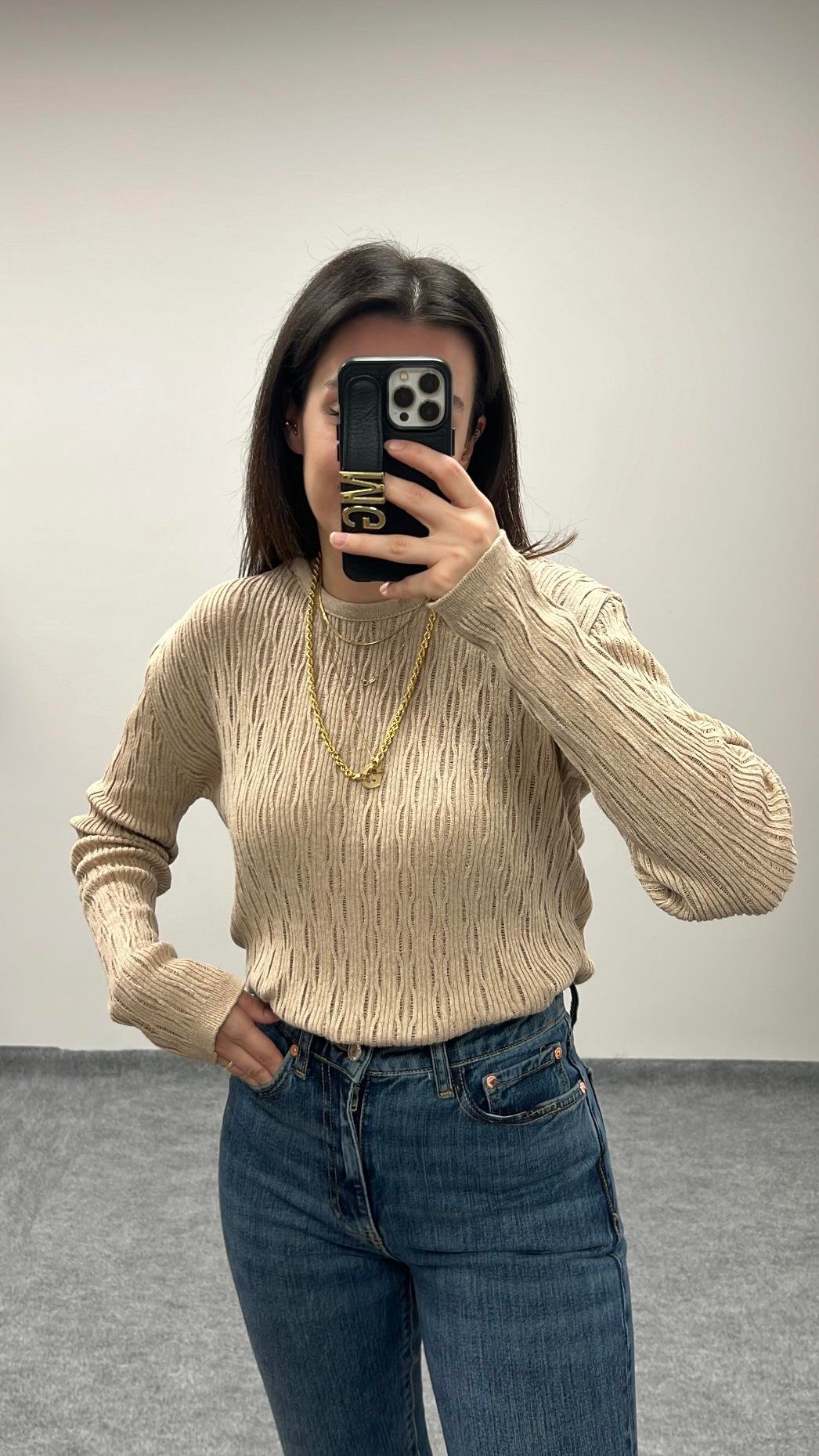 MAD BEJ ÖRME TRİKO