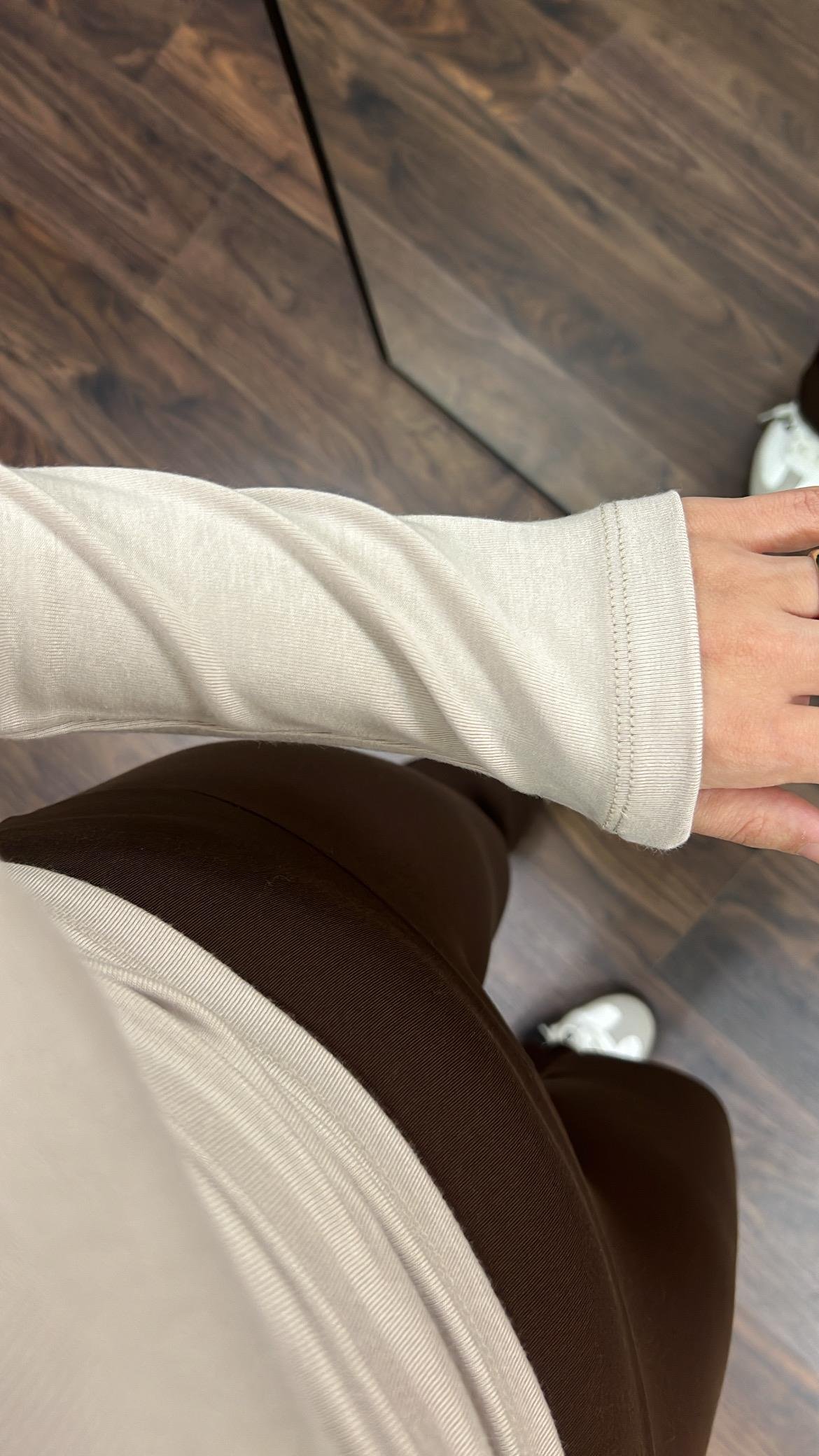 Mad Bej Soft Touch Bluz