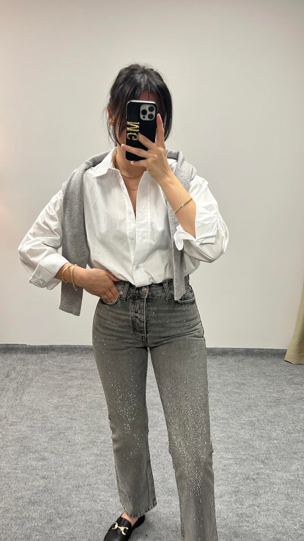 MAD BEYAZ POPLIN GÖMLEK