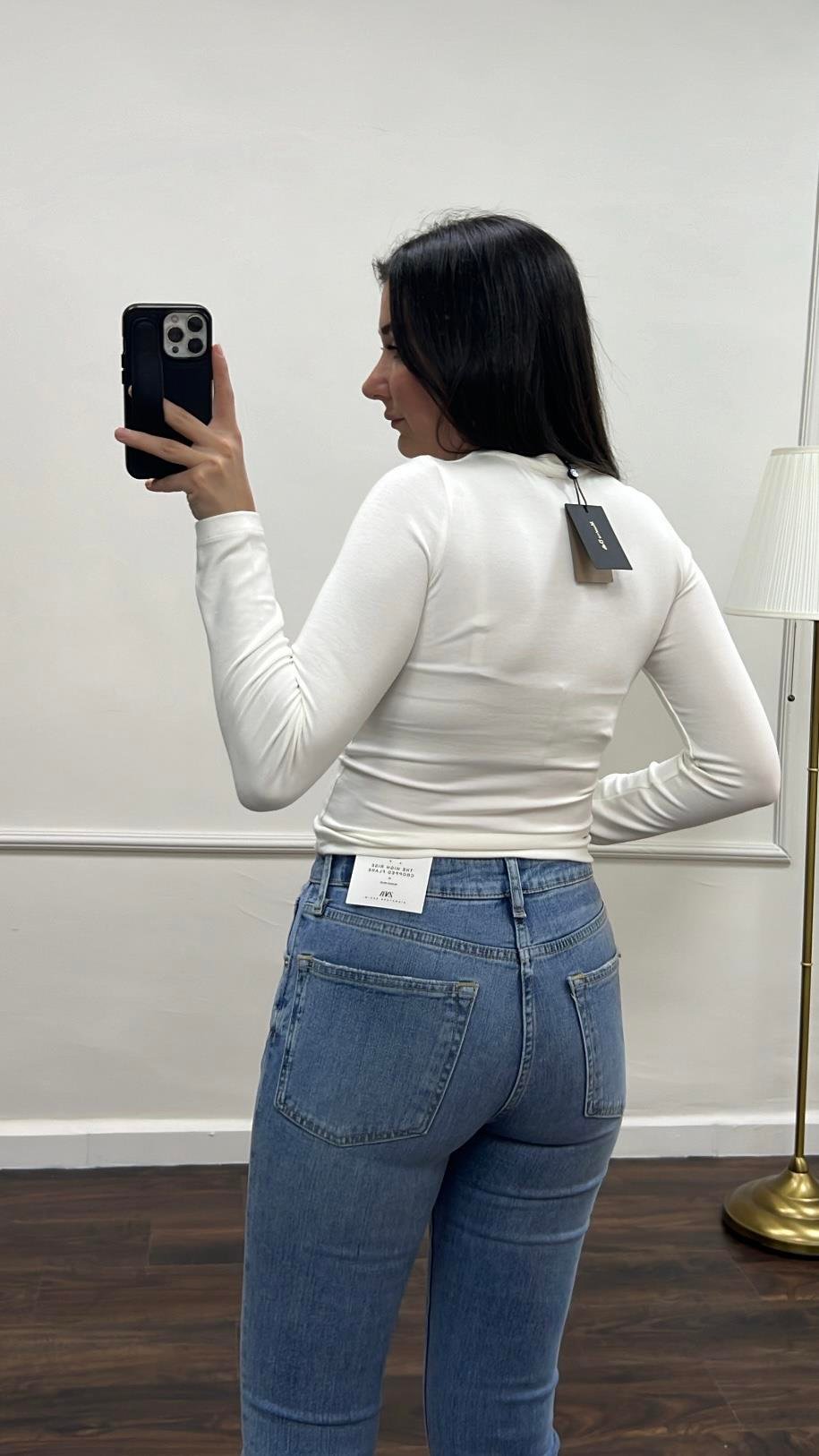 Mad Beyaz Soft Touch Bluz