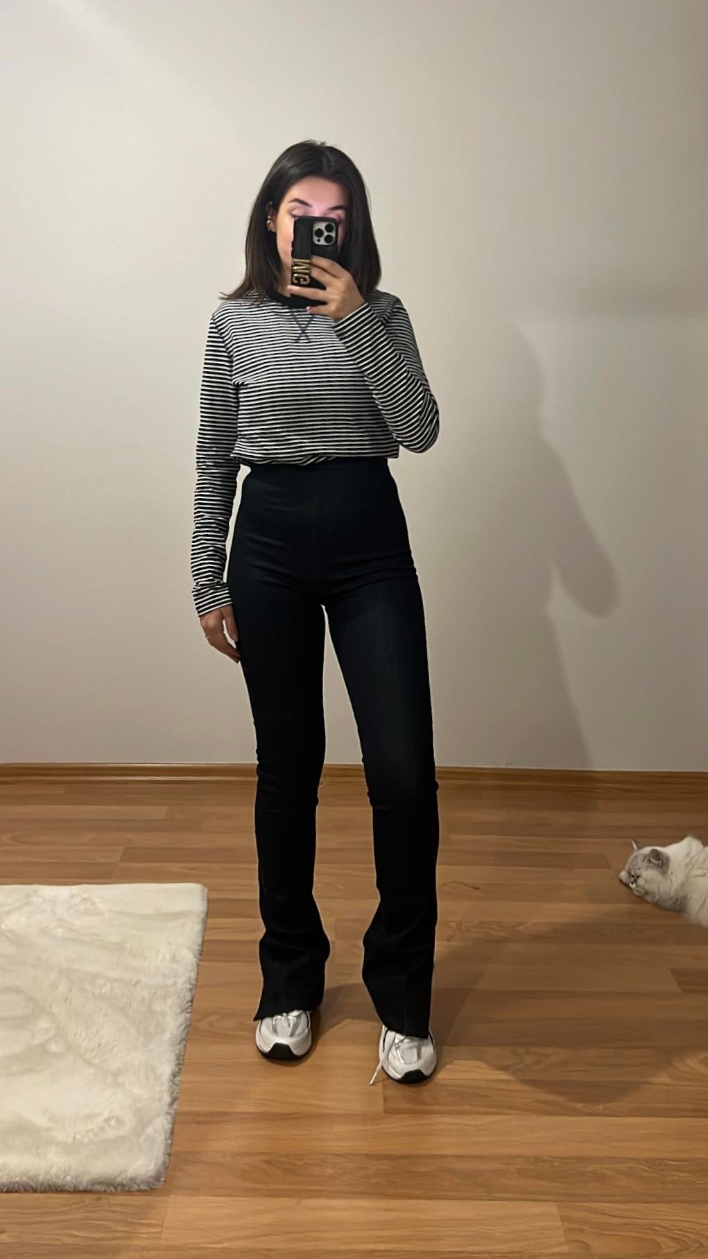 MAD. LACİ  PAÇA DETAY TAYT PANTOLON