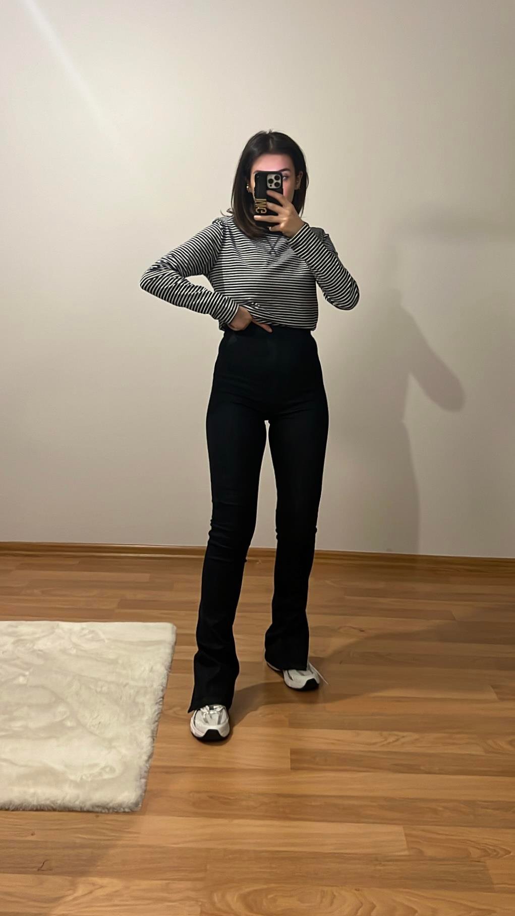 MAD. LACİ  PAÇA DETAY TAYT PANTOLON