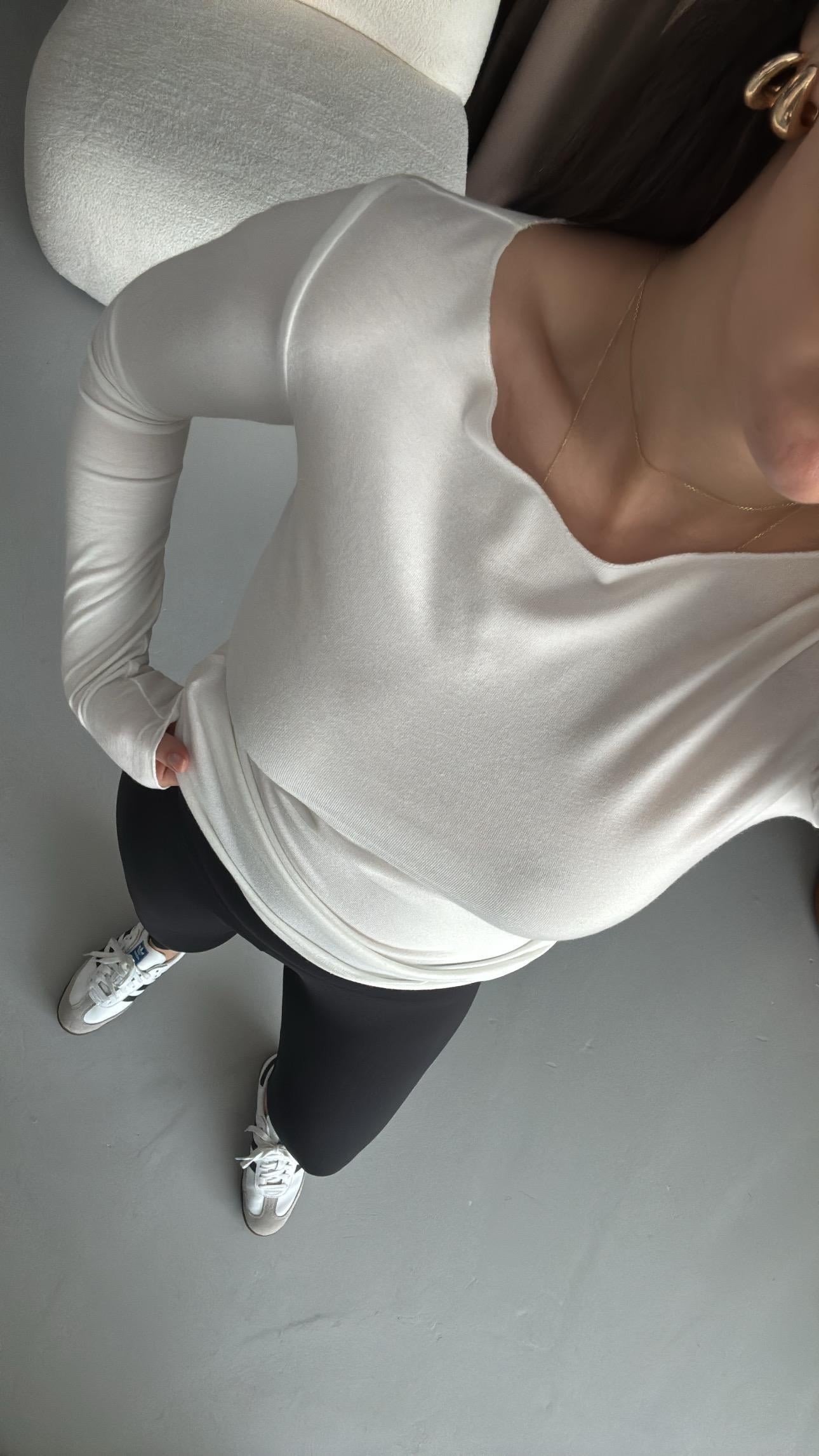 Mad Kaşmir Karışımlı Basıc Bluz